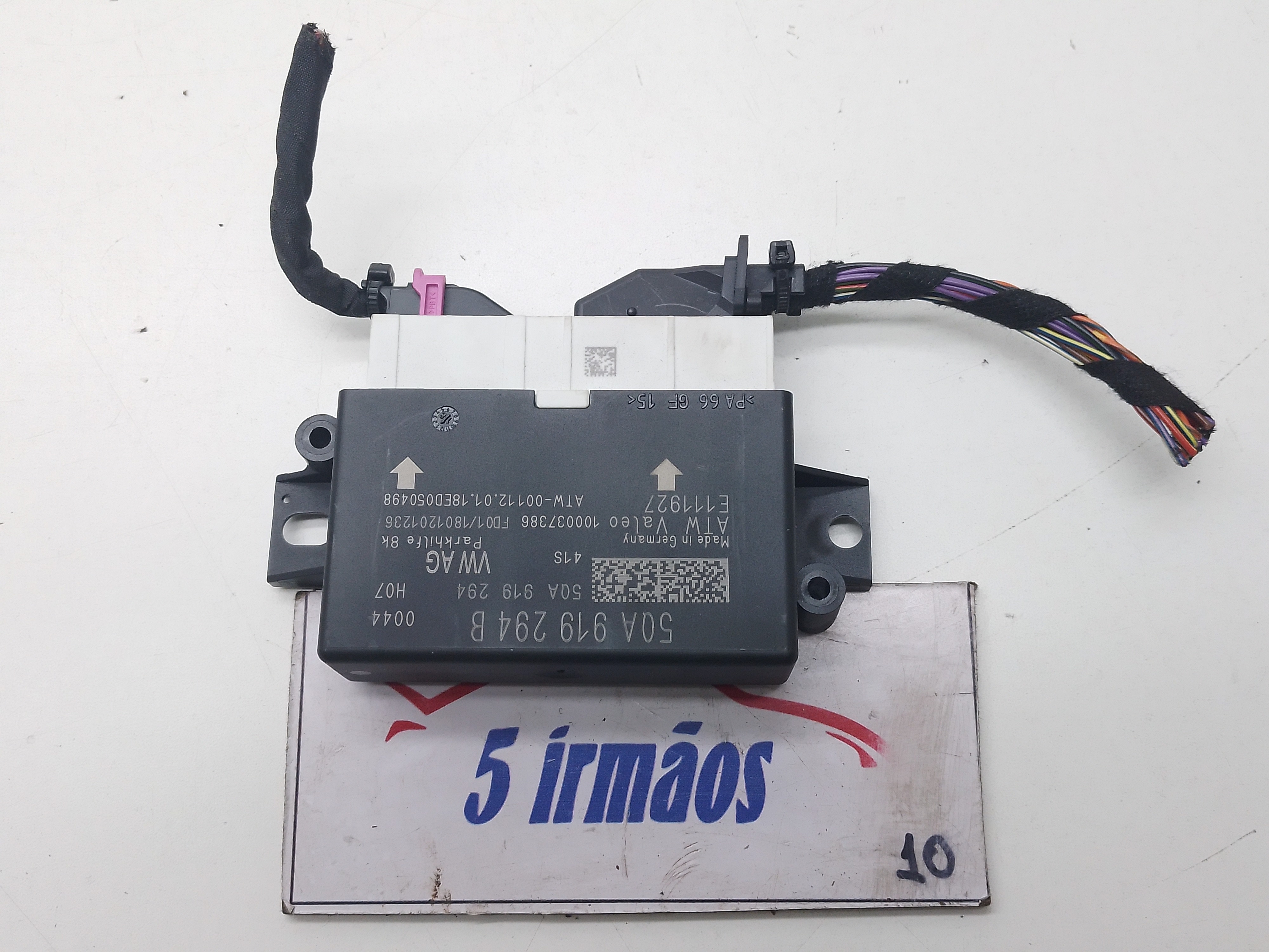 Módulo Estacionamento Vw Passat Tsi 2.0 2018 5qa919294b