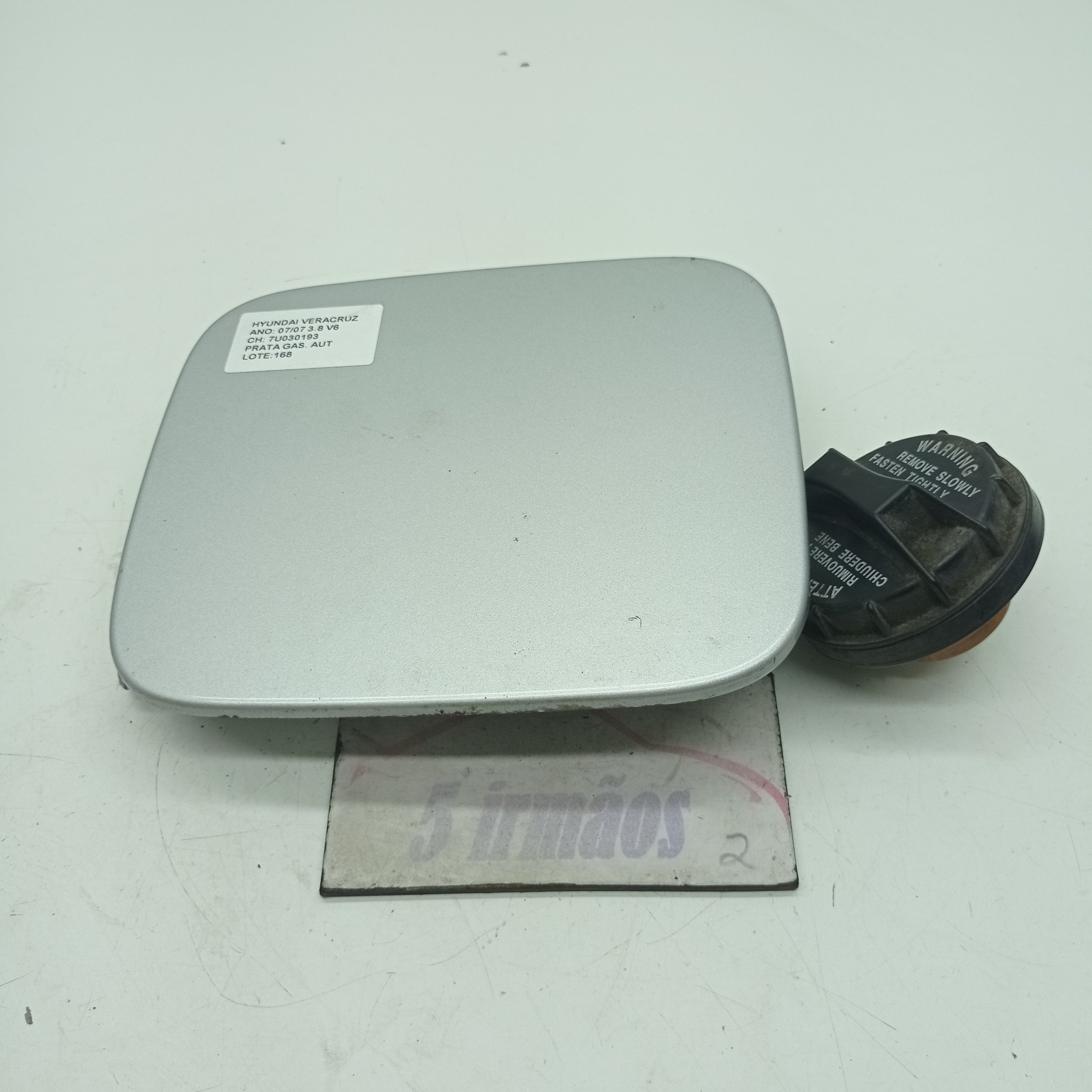 Portinhola Tanque Combustível Hyundai Veracruz 3.8 V6 2007 Prata 2007