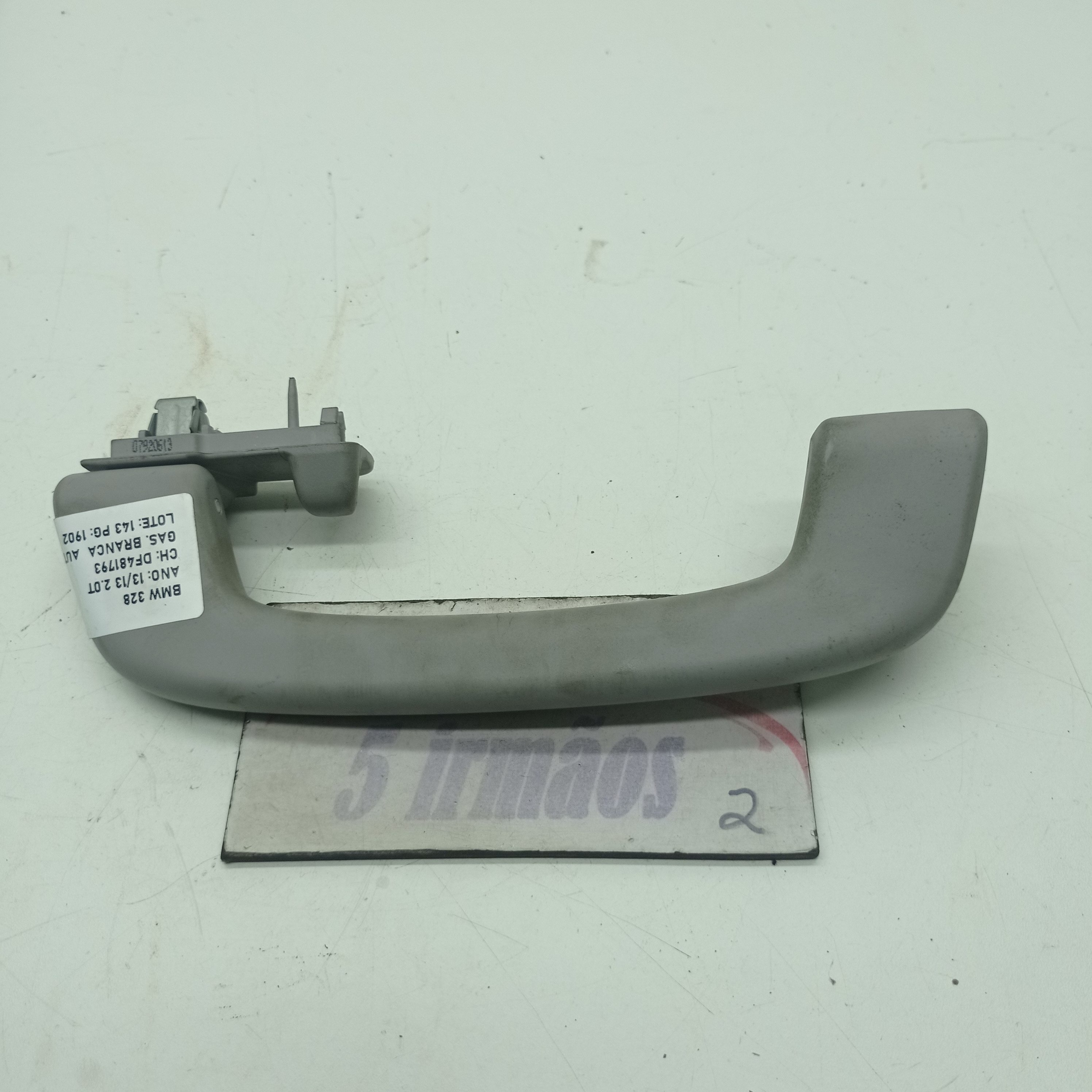 Alça Teto Traseira Esquerda Bmw 328i 2.0 Turbo 2012 / 2013 Cinza