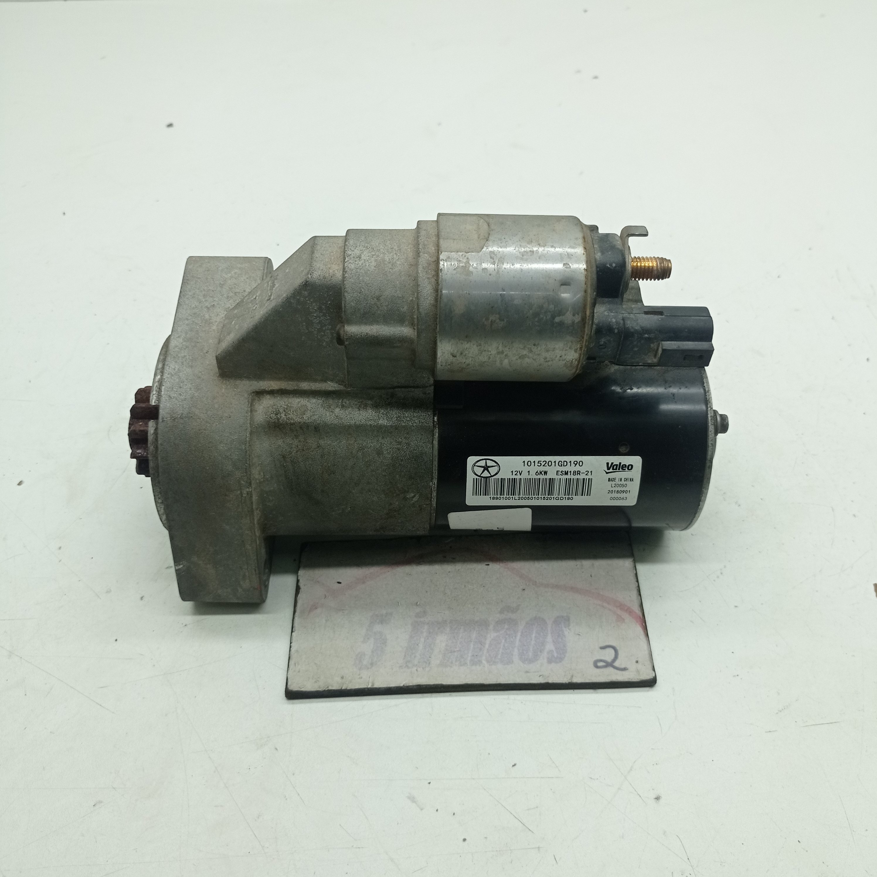 Motor Arranque Jac T80 2.0 Turbo 2018 / 2019 Nº1015201gd190