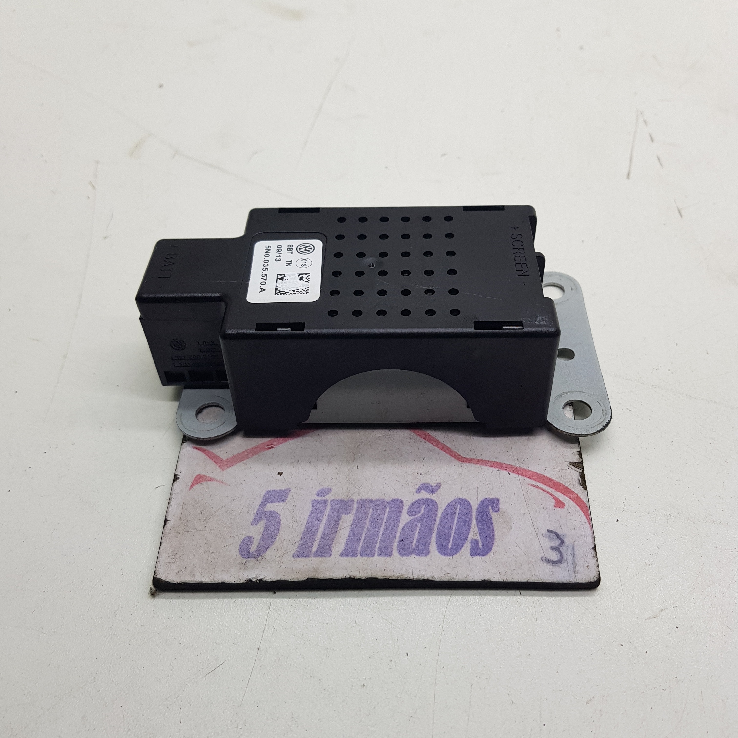 Módulo Anti Ruído Vw Tiguan Tsi 2.0 2012 / 2013 5n0035570a