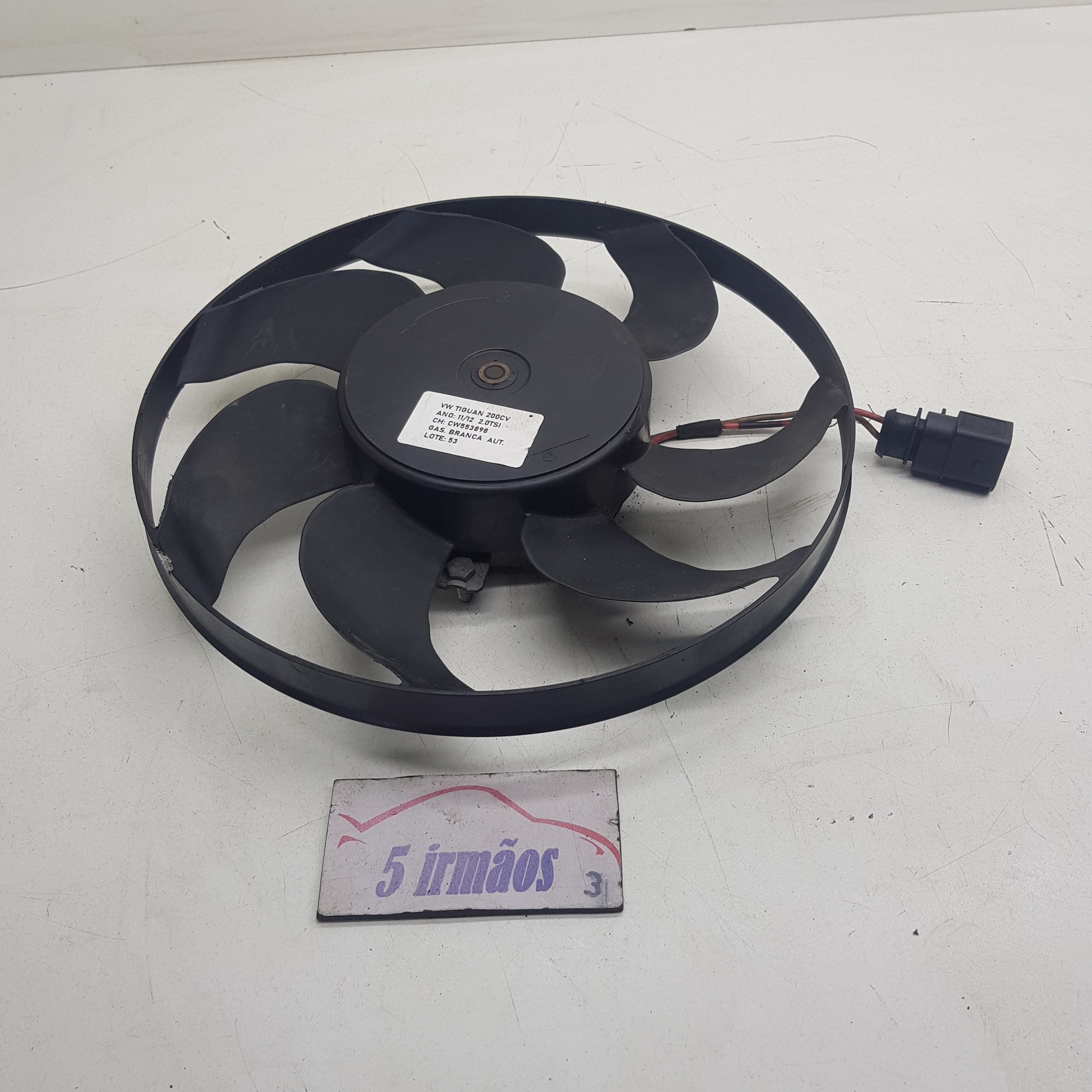 Ventoinha Radiador Vw Tiguan Tsi 2.0 2012 Nº1k0959455et