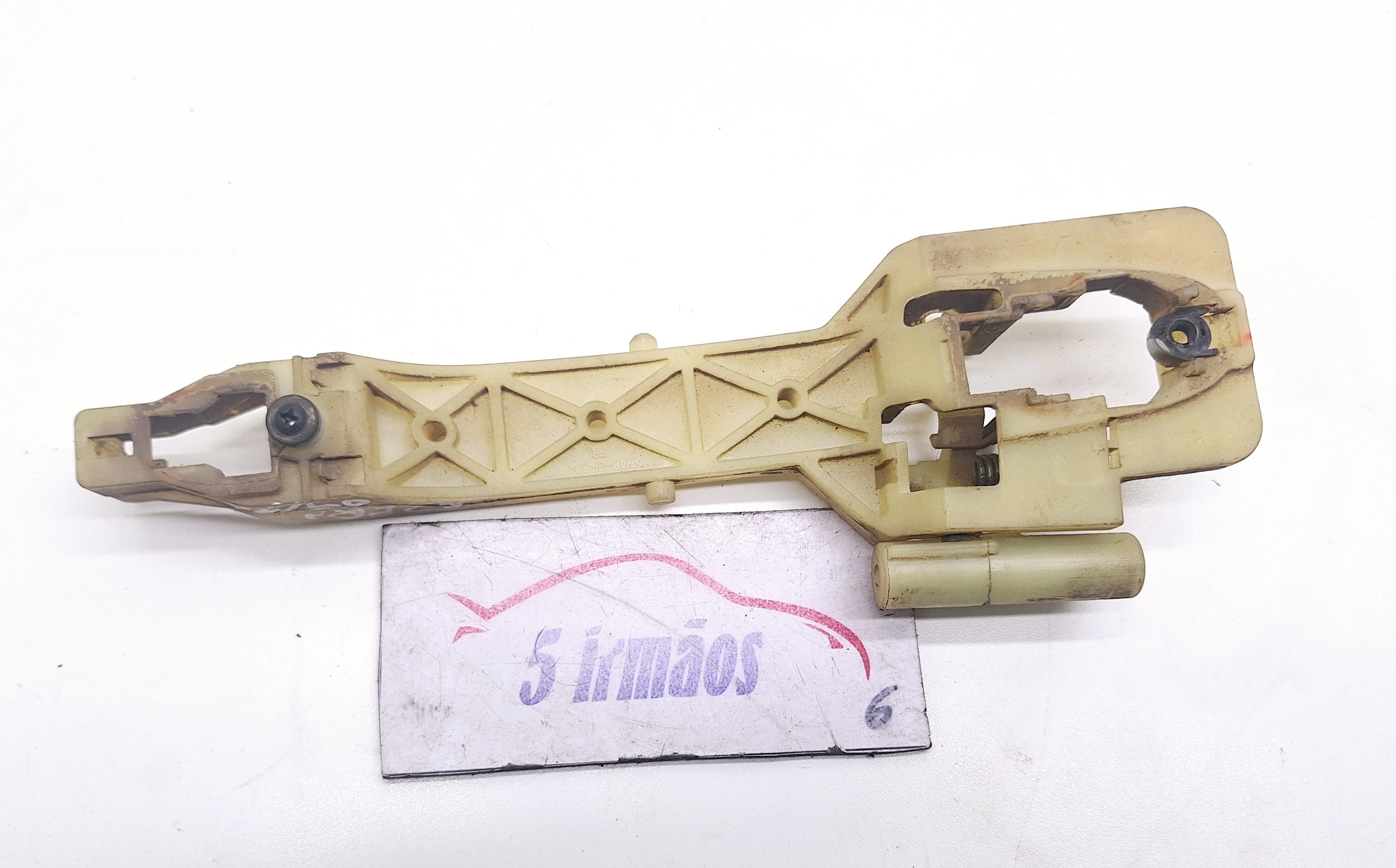 Suporte Maçaneta Dianteira Direita Hyundai Azera 3.3 2010  Amarelo Dianteira