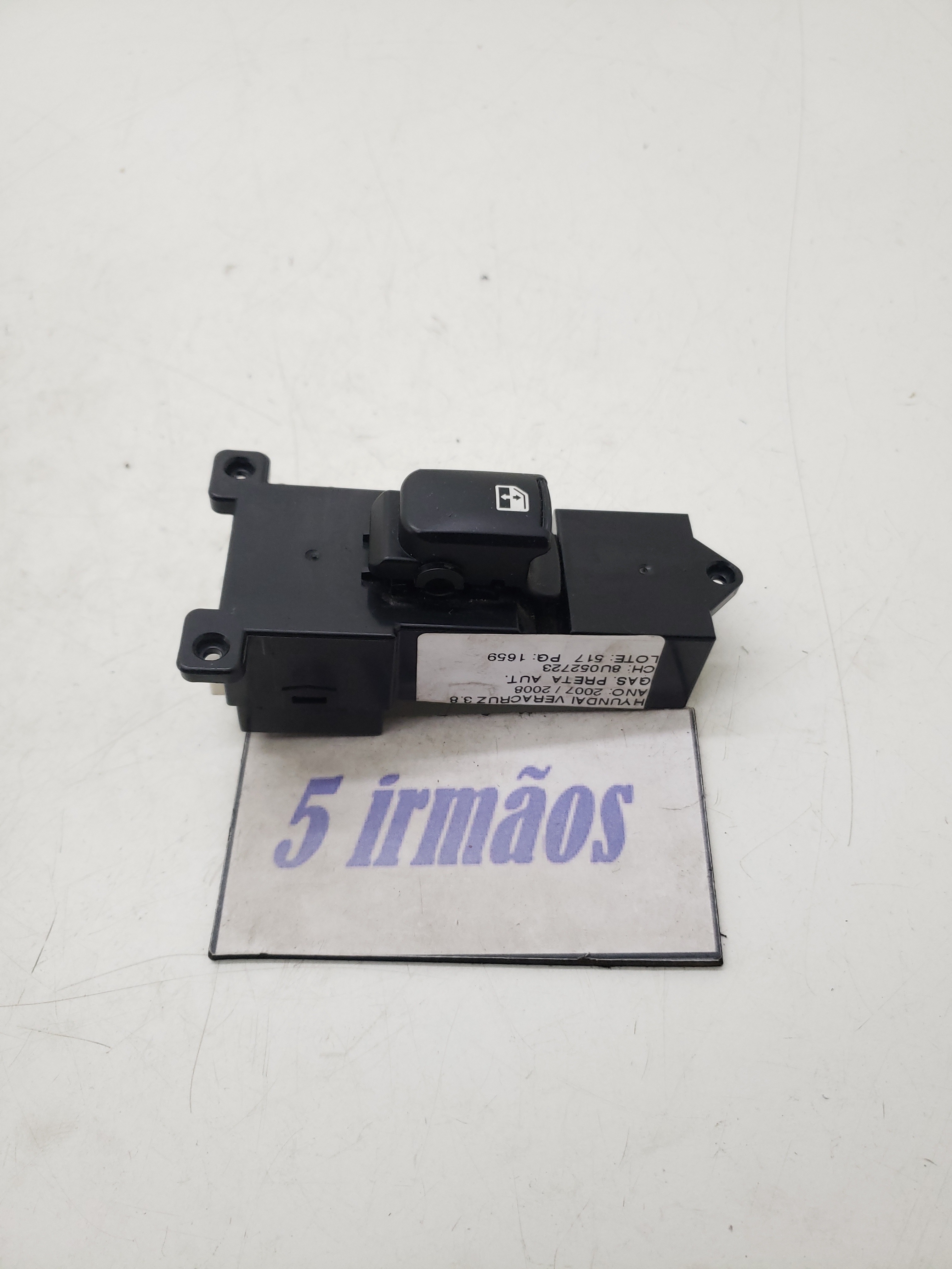 Comando Vidro Traseiro Esquerdo Hyundai Veracruz 2007 Á 2012