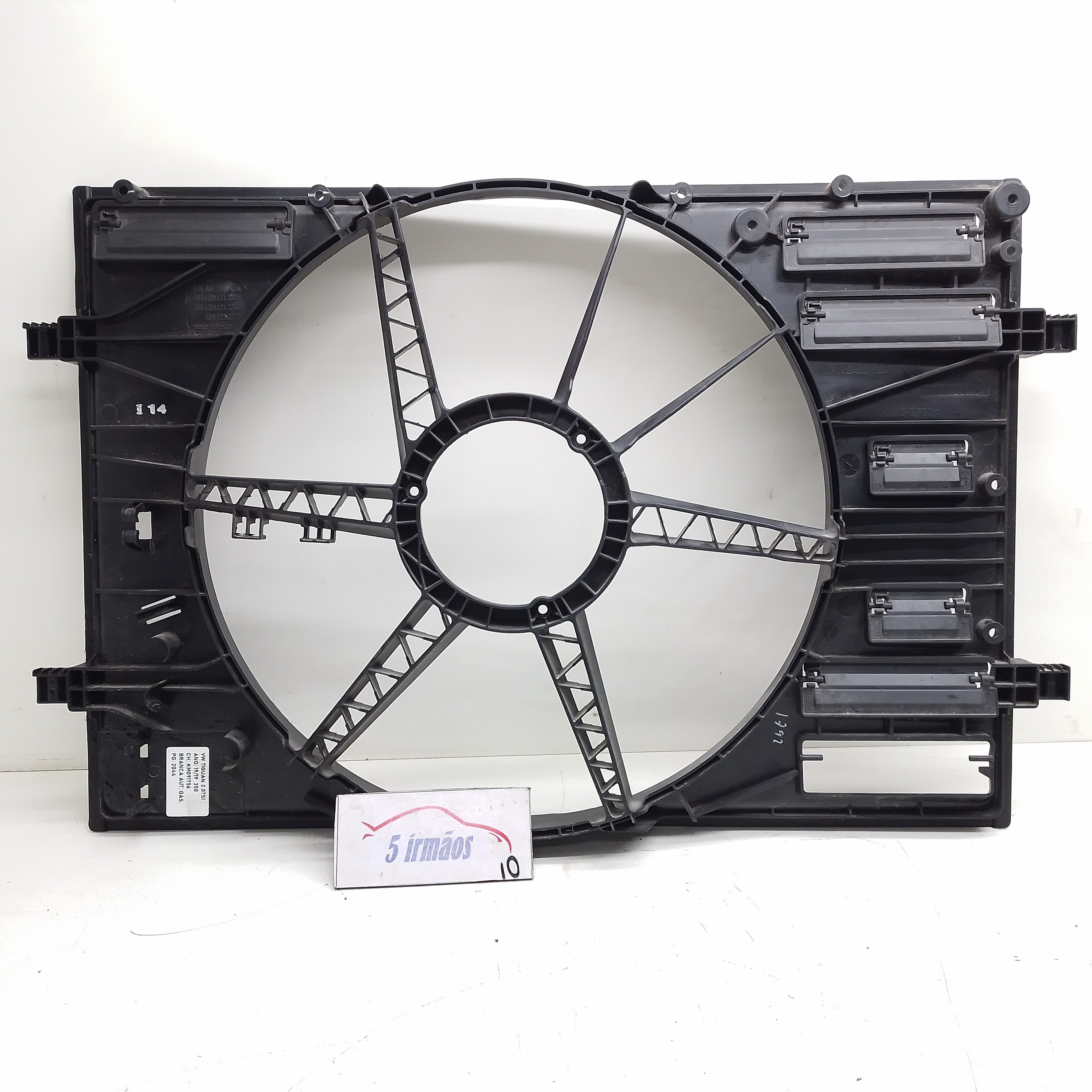 Defletor Ventoinha Radiador Vw Tiguan Tsi 350 2.0 2019
