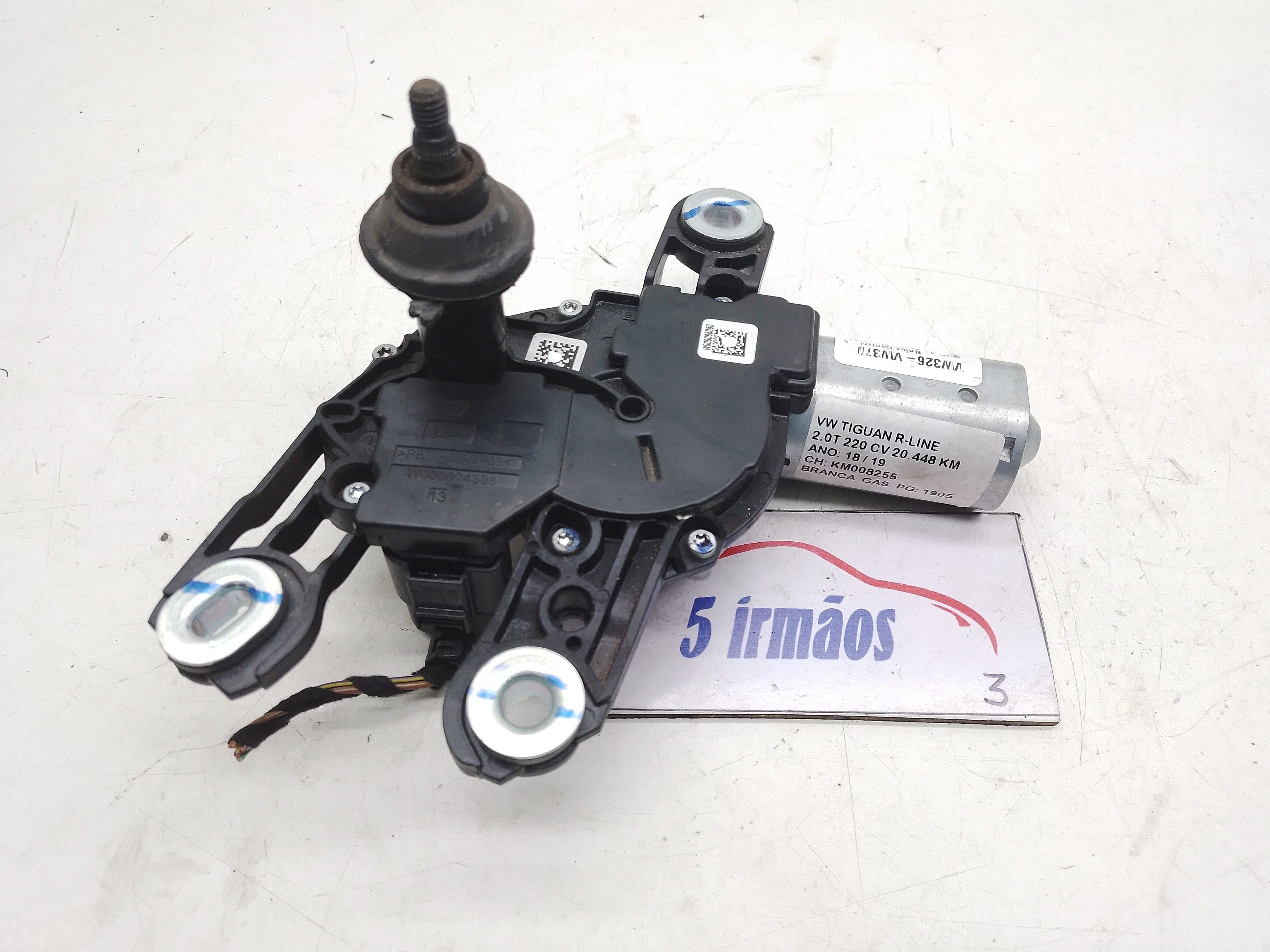 Motor Limpador Vigia Vw Tiguan 350 Tsi 2.0 2018 / 2019