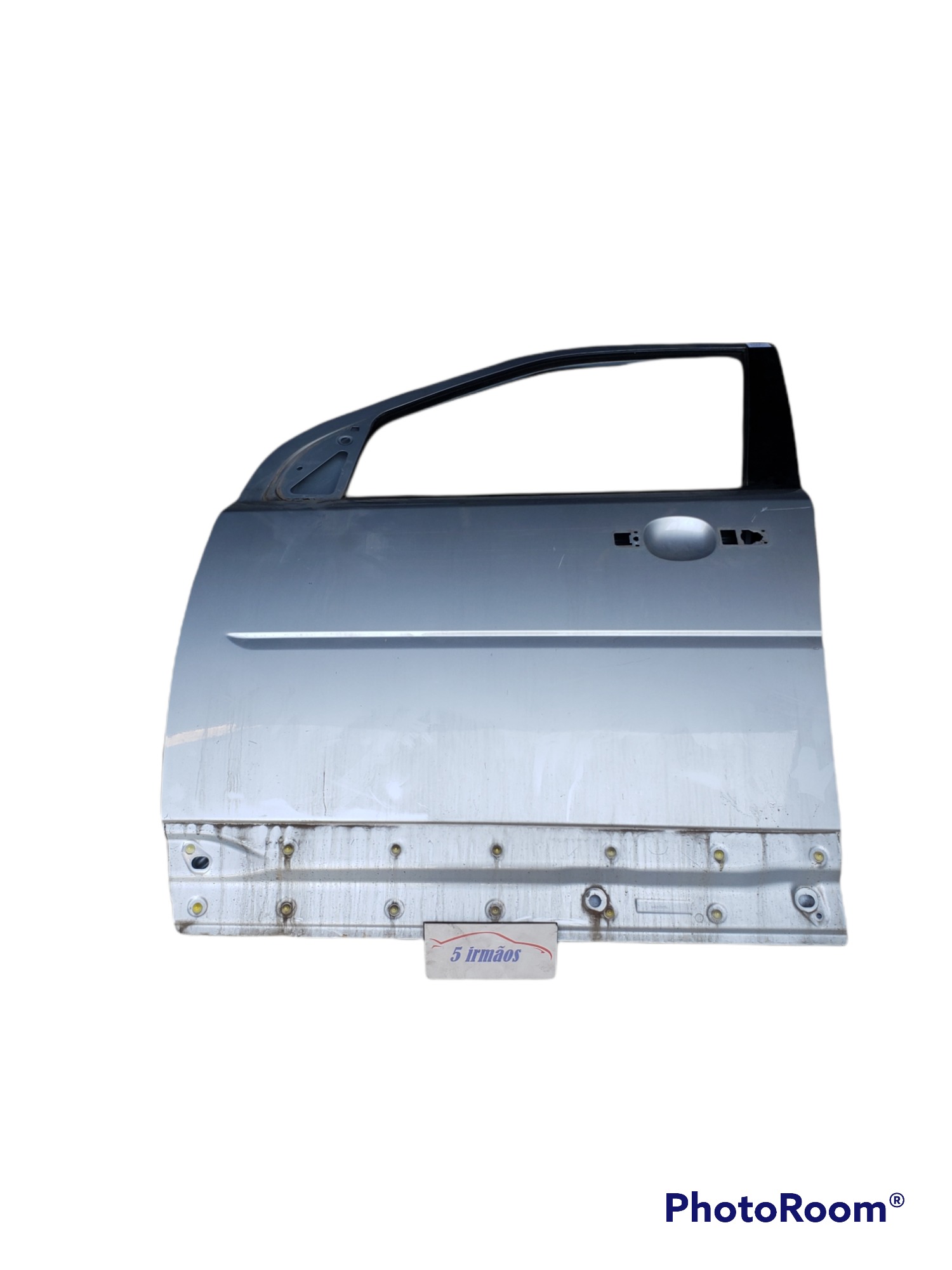 Porta Dianteira Esquerda S/acessórios Freelander 2 2011 2012 Dianteira Esquerdo Prateado