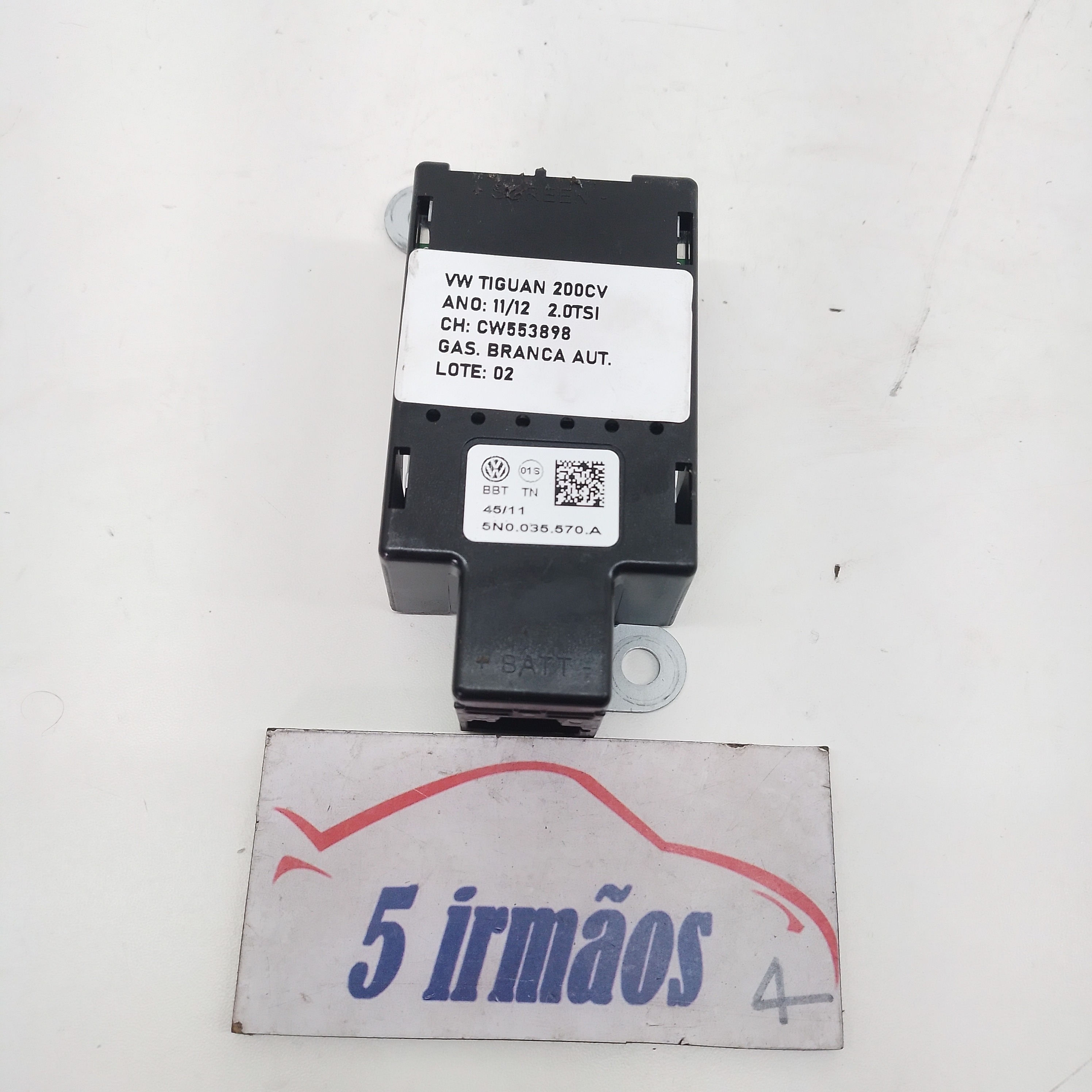 Módulo Anti Ruído Vw Tiguan Tsi 2.0 2011 2012 N5n0035570a
