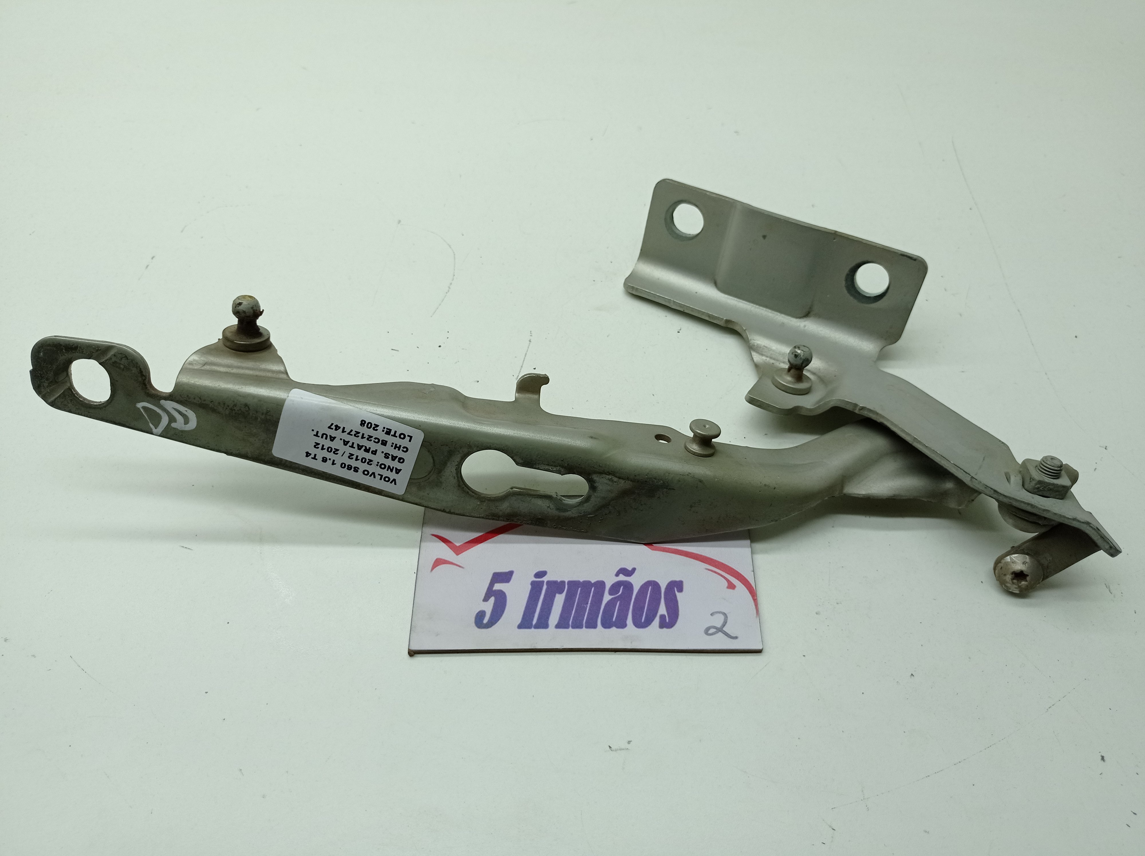 Dobradiça Braço Direito Capô Volvo S60 T4 1.6 2012 2013 2014