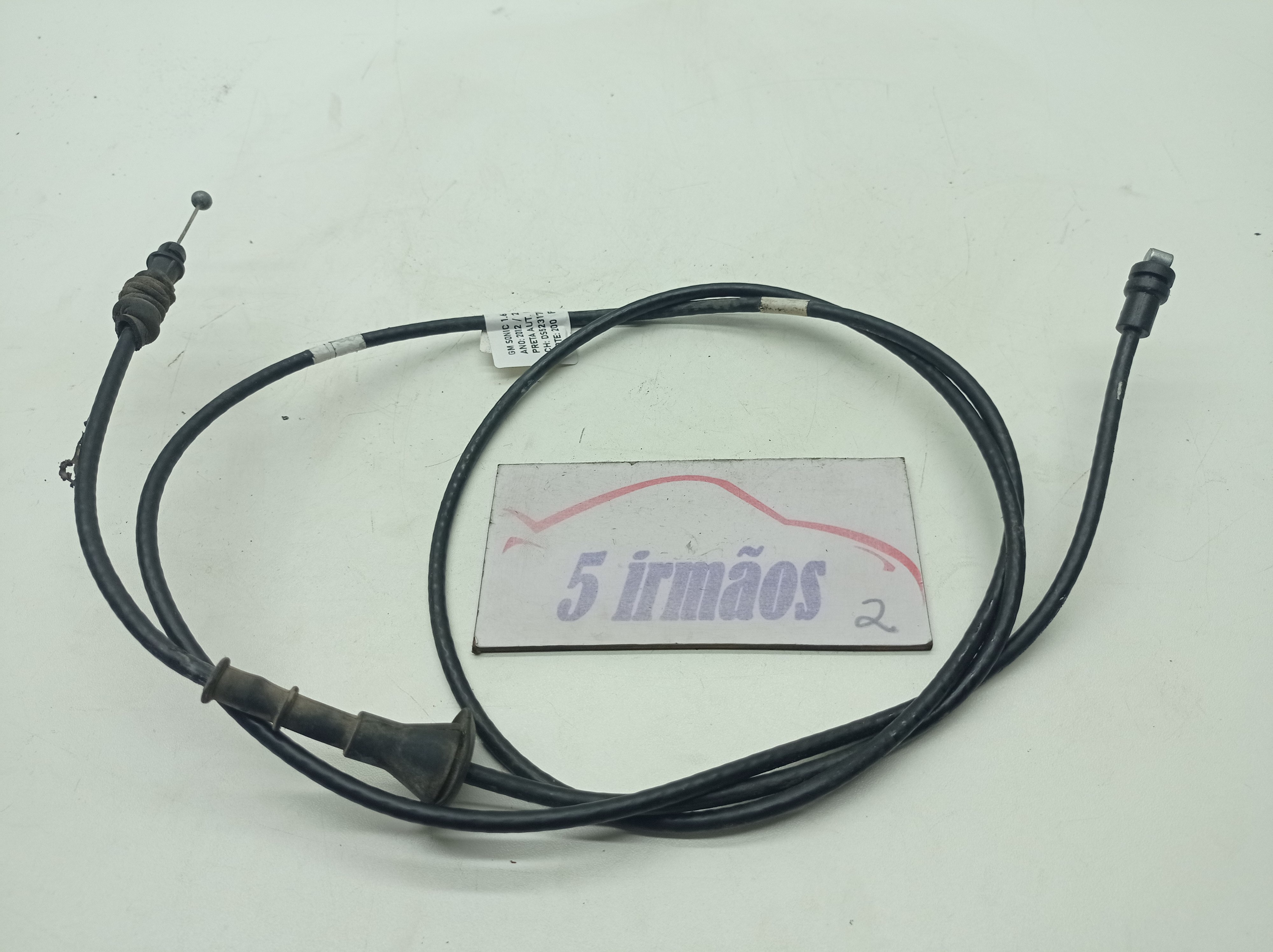 Cabo Abertura Capô S/alavanca Gm Sonic 1.6 2012 /2013 /2014