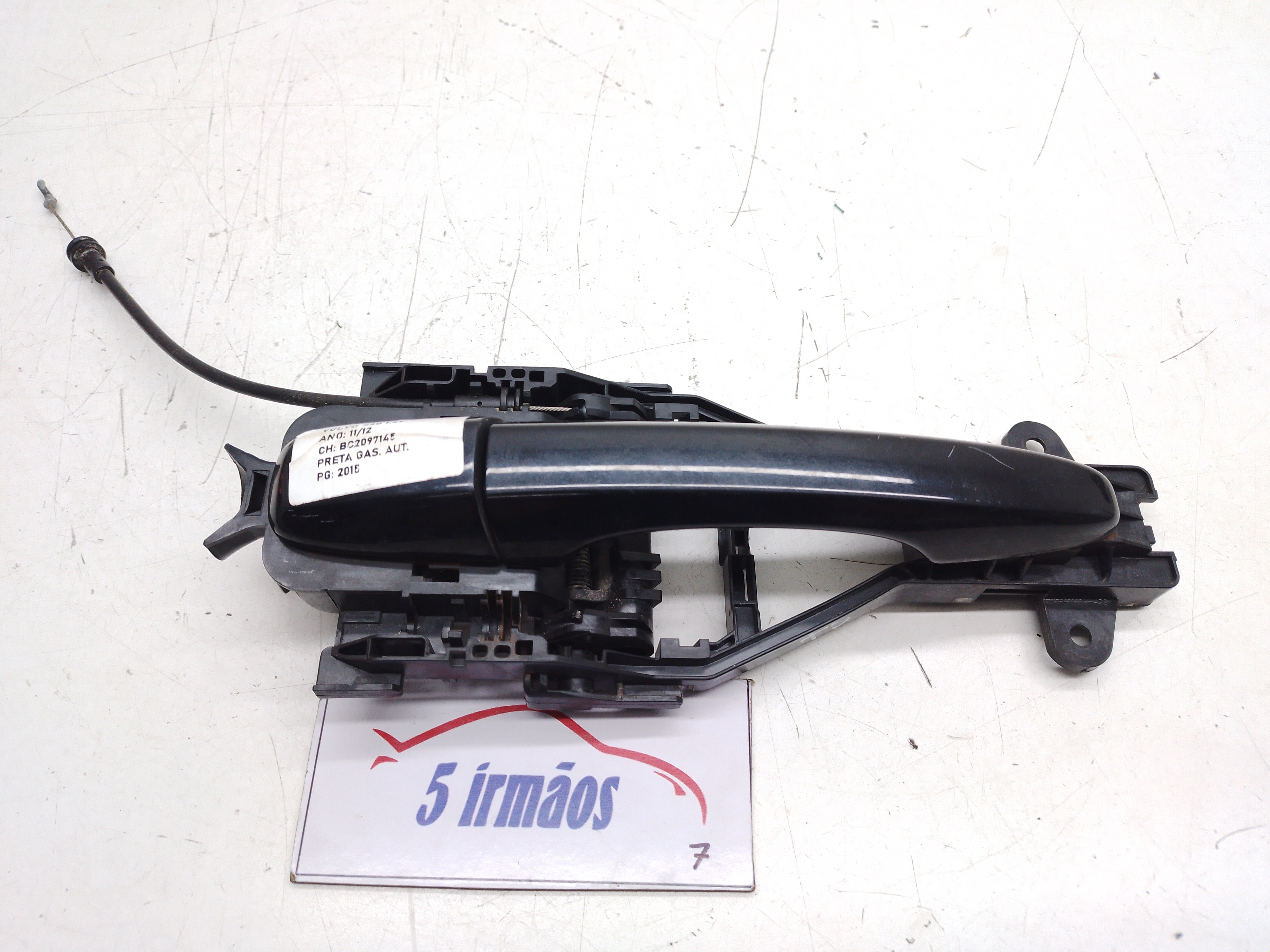 Maçaneta Externa Traseira Direita Volvo S60 T4 1.6 2011/2012 Preto Traseira