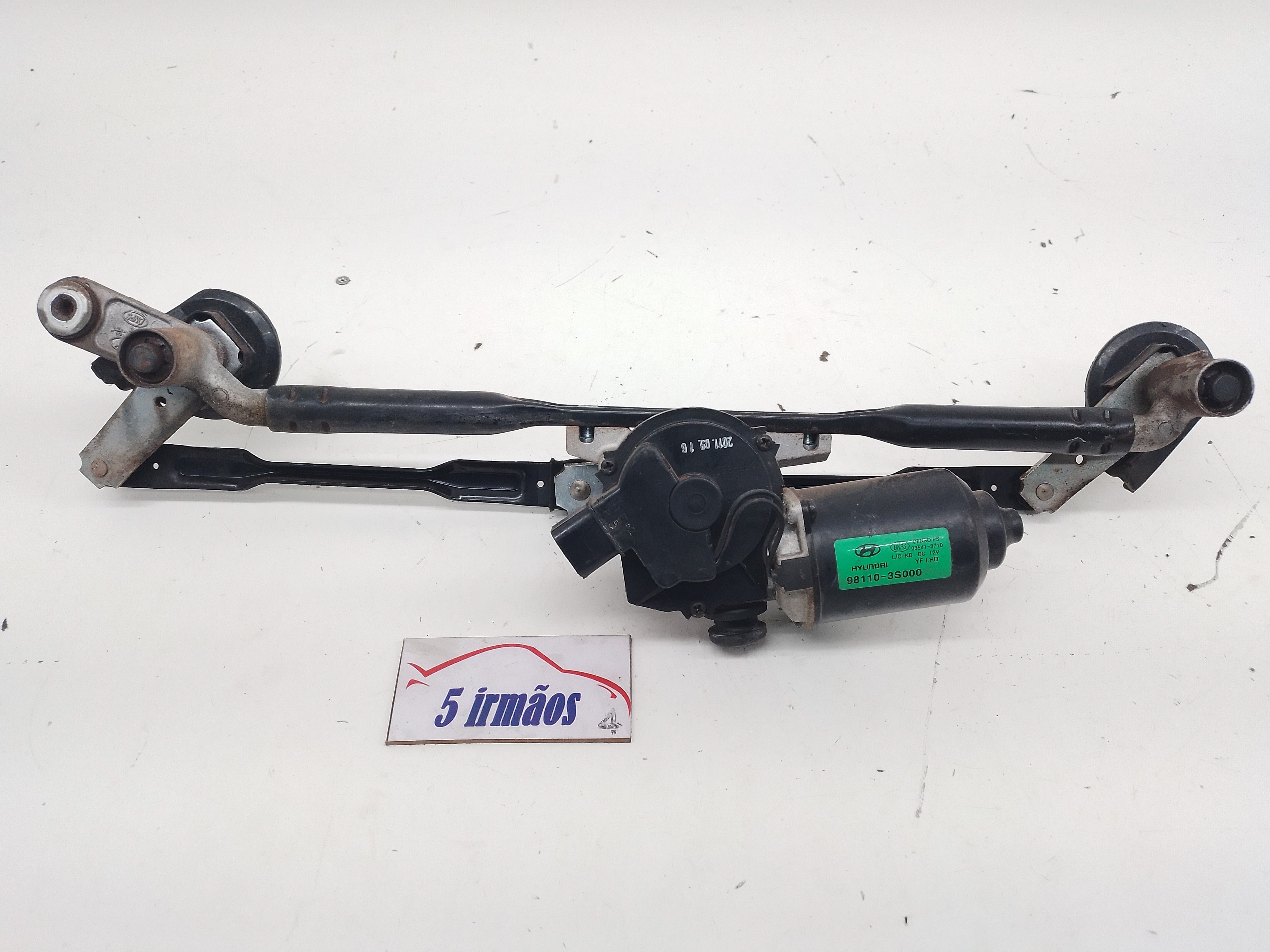 Motor Máquina Limpador Parabrisa Hyundai Sonata 2.4 2012