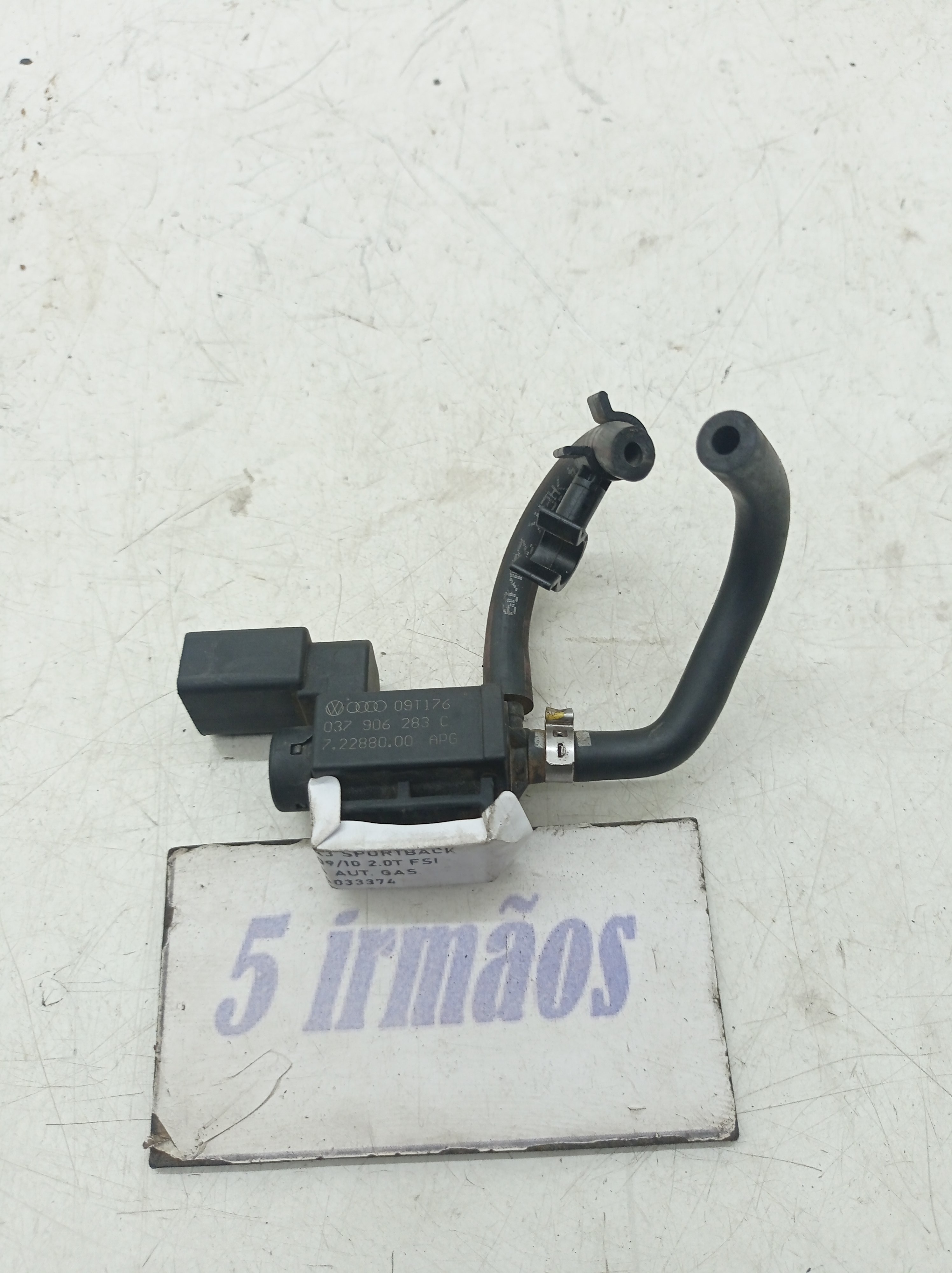 Válvula Solenóide Audi A3 Tfsi 2.0 2009 / 2010 N037906283c