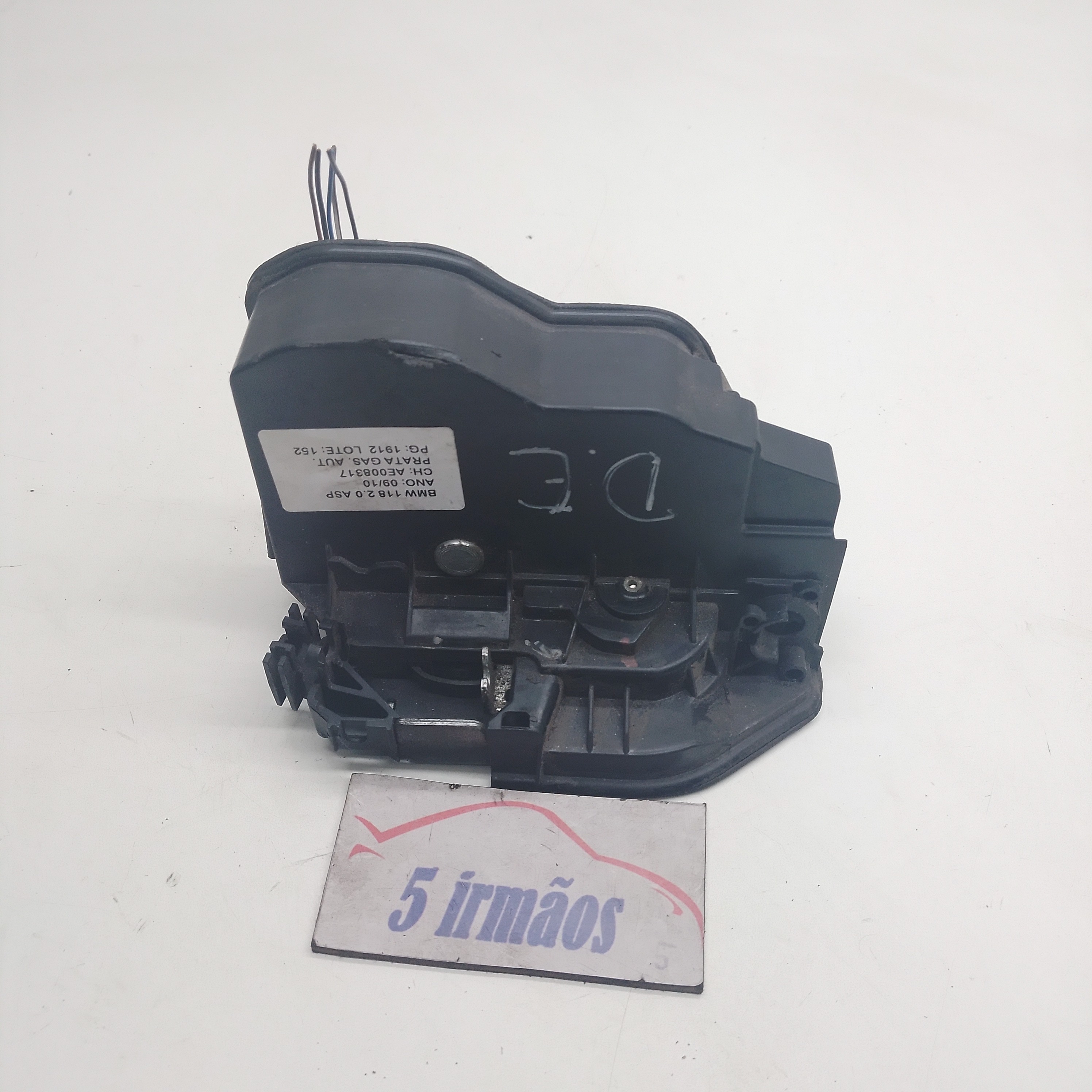 Fechadura Porta Dianteira Esquerda Bmw 118i 2.0 Asp 2009