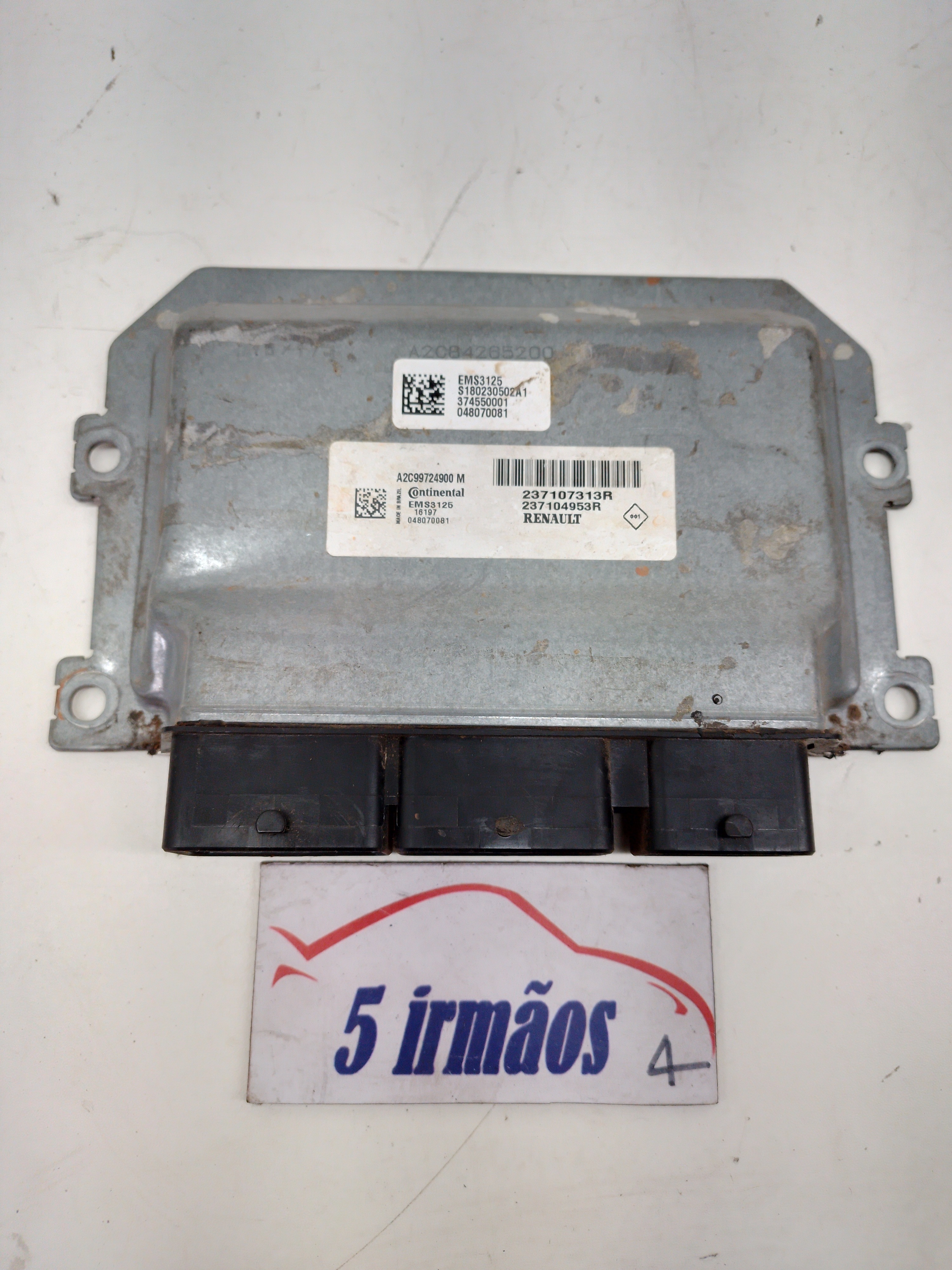Módulo Injeção Renault Oroch 1.6 2016 2017 N237107313r