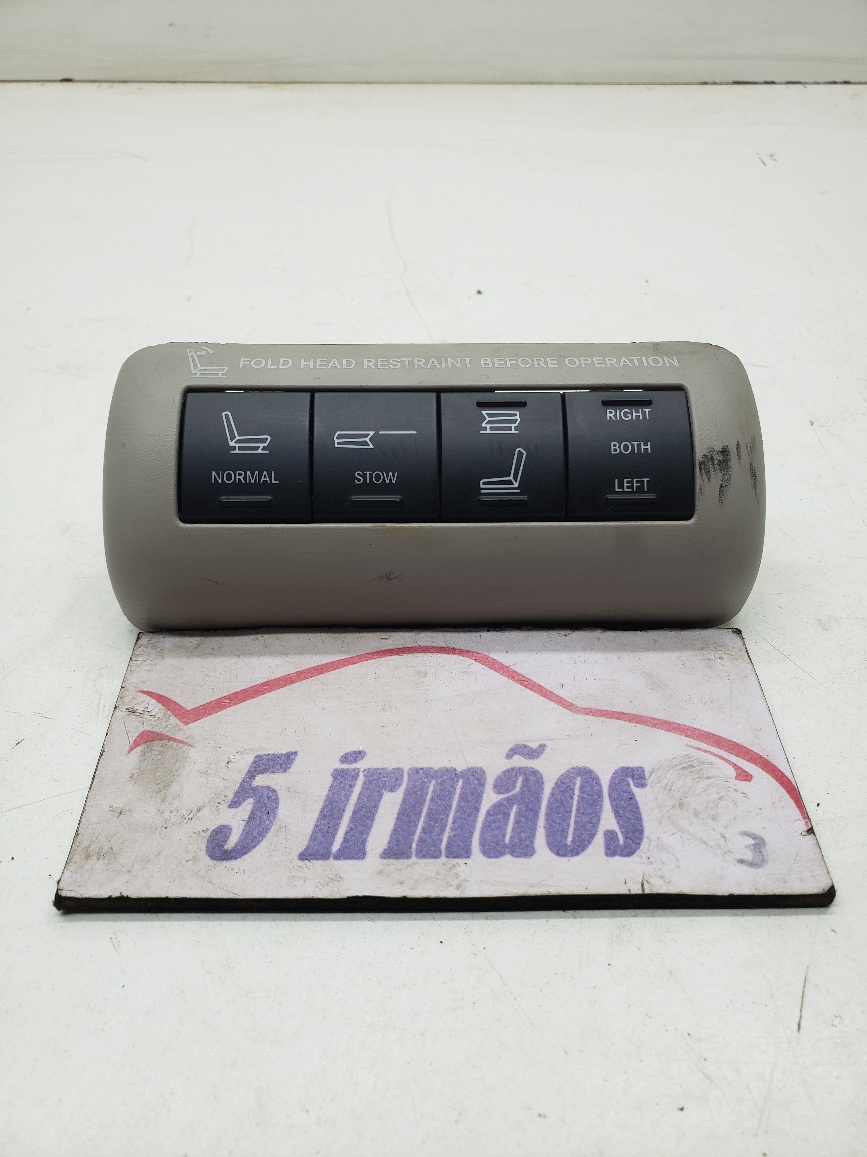 Comando Ajuste Banco Traseiro Town Country 3.6 2014 / 2015