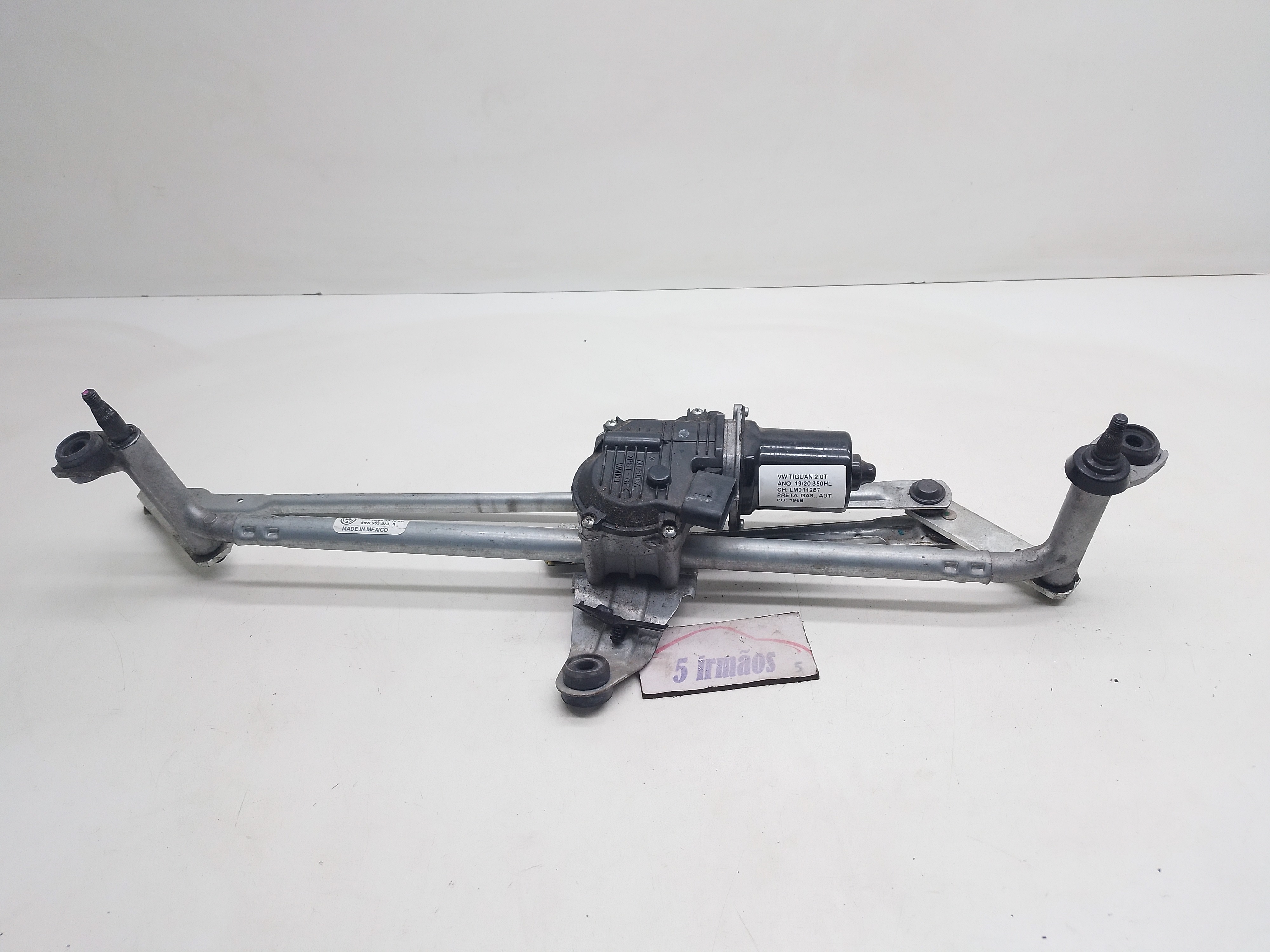 Motor Maquina Limpador Parabrisa Vw Tiguan 350 Tsi 2.0 2020