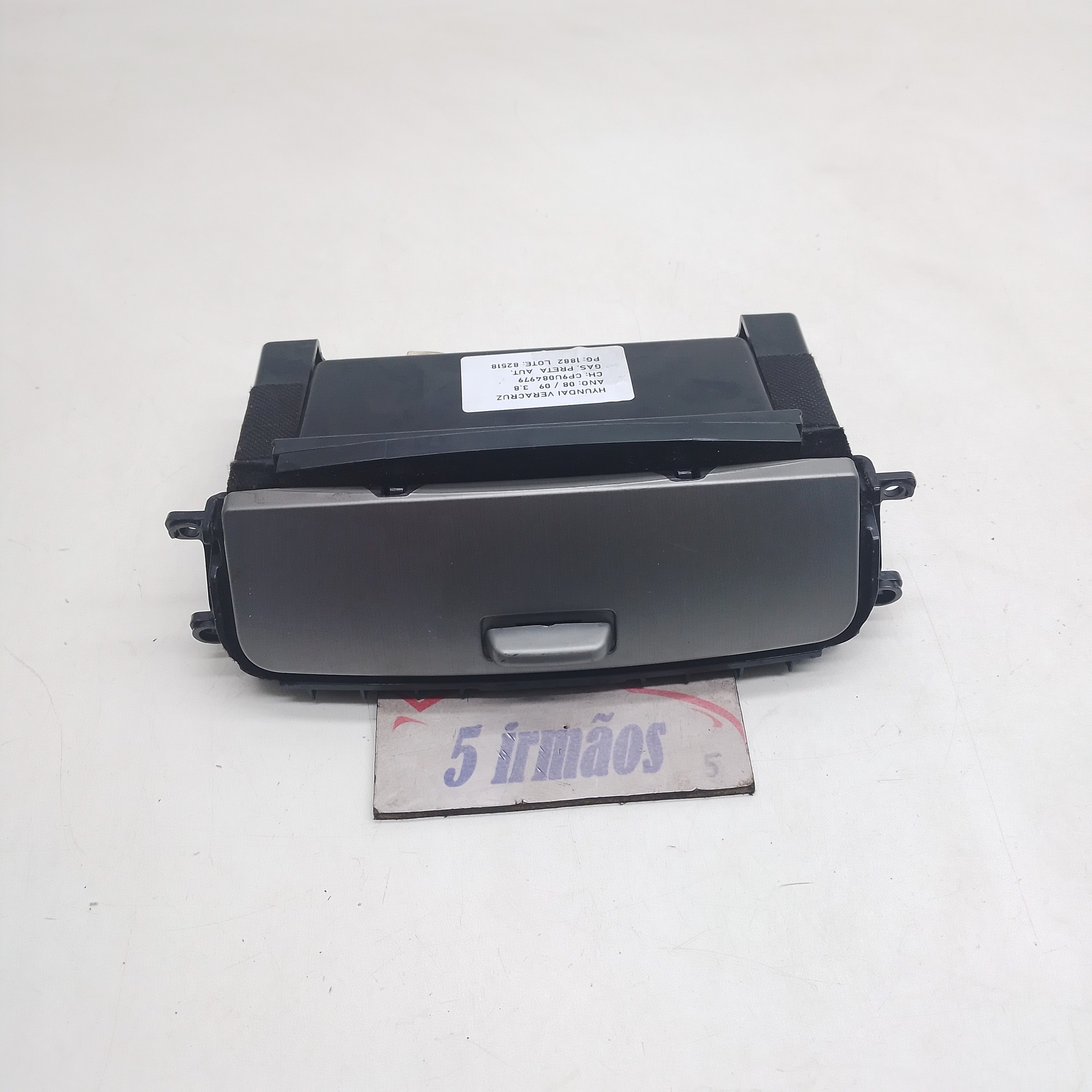 Porta Objeto Painel Hyundai Veracruz 3.8 Automático 2008  Prateado