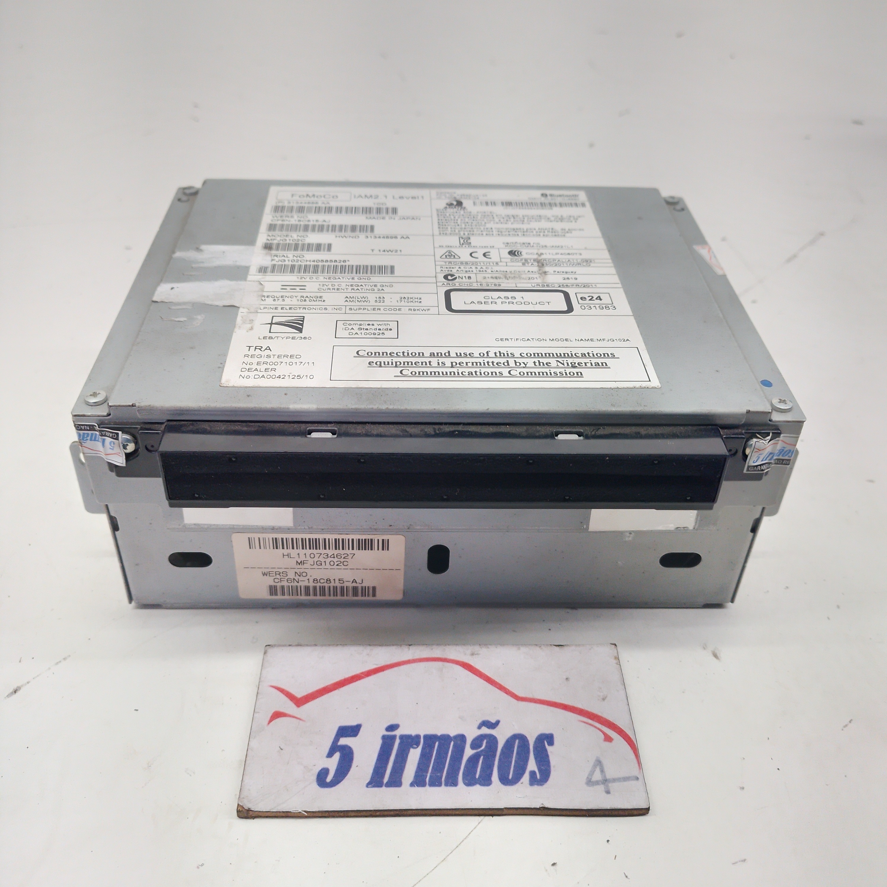 Rádio Cd Player Range Rover Evoque 2.2 Turbo 2014 2015