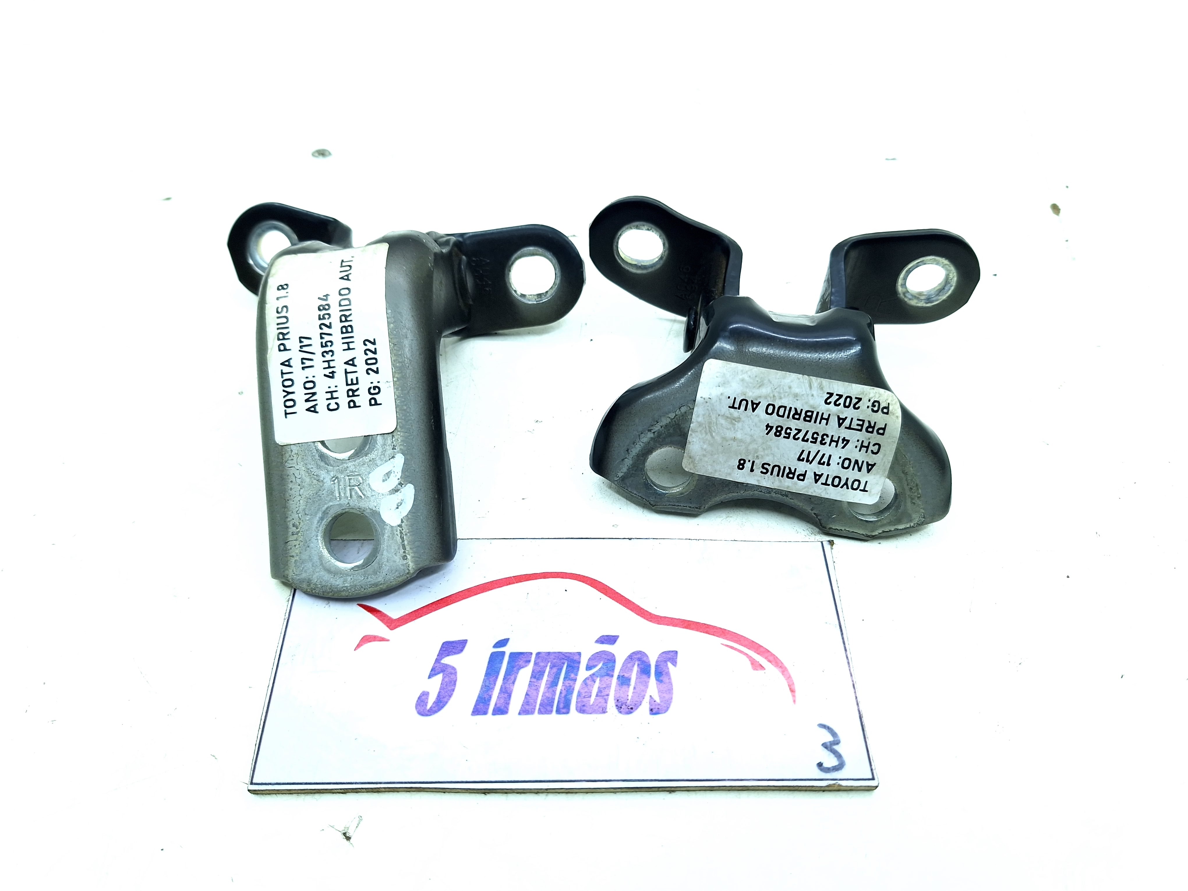 Par Dobradiça Porta Dianteira Direita Toyota Prius 1.8 2017