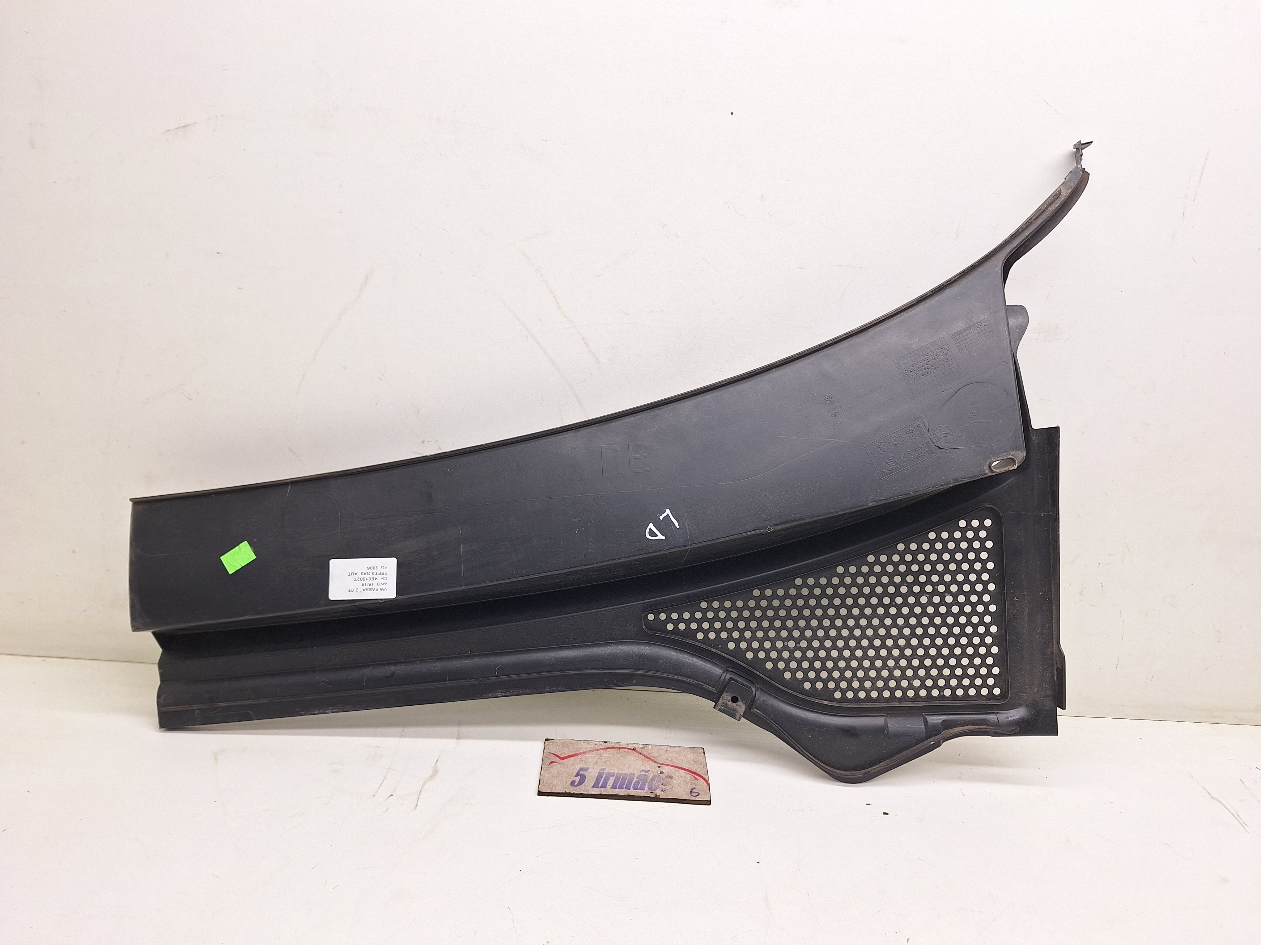 Churrasqueira Direito Vw Passat Tsi 2.0 2017/ 2018/ 2019  Preto