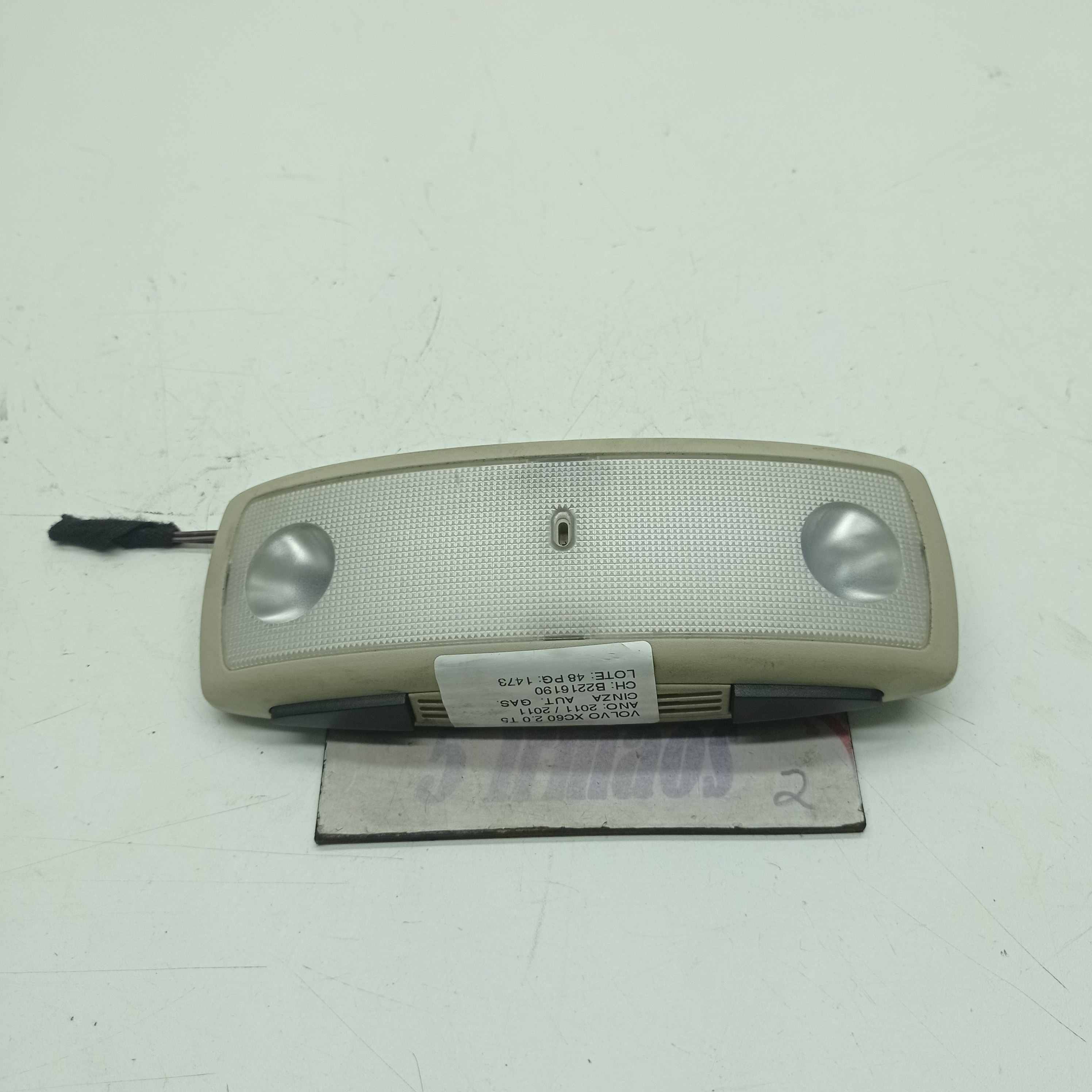 Luz Teto Cortesia Volvo Xc60 2.0 T5 2011