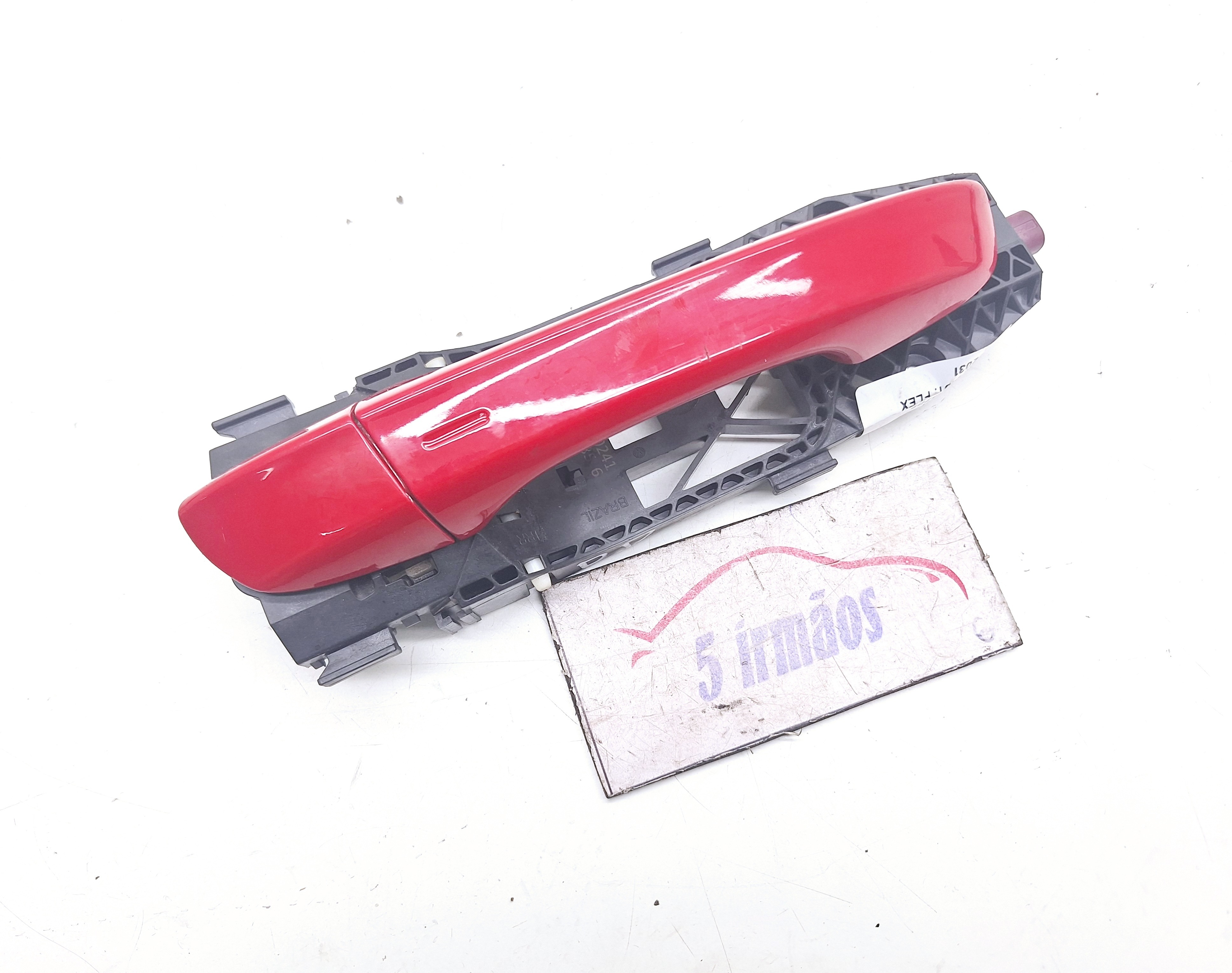 Maçaneta Externa Dianteira Direita Vw Polo Gts 1.4 2021  Vermelho Dianteira