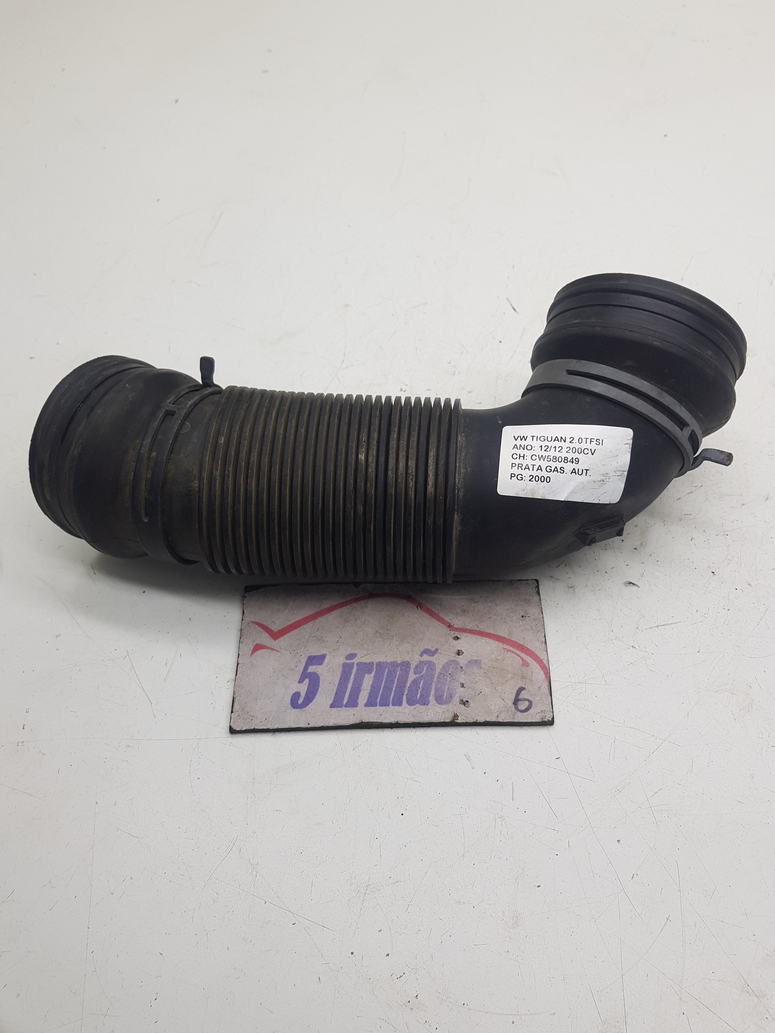 Mangueira Filtro Ar Vw Tiguan Tsi 2.0 2012 5n0129684b