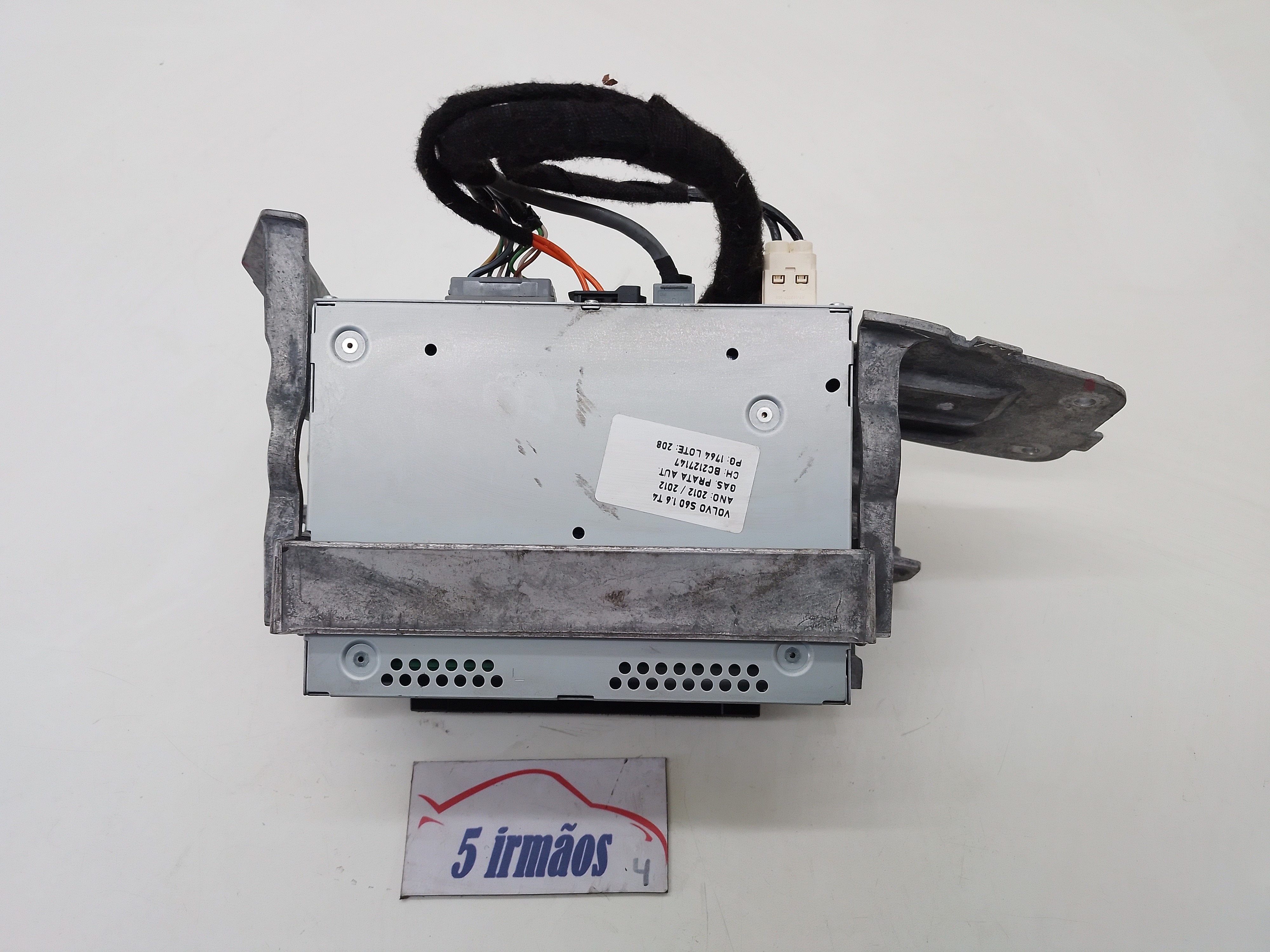 Central Radio Player Multimídia Volvo S60 T4 1.6 2012 / 2013