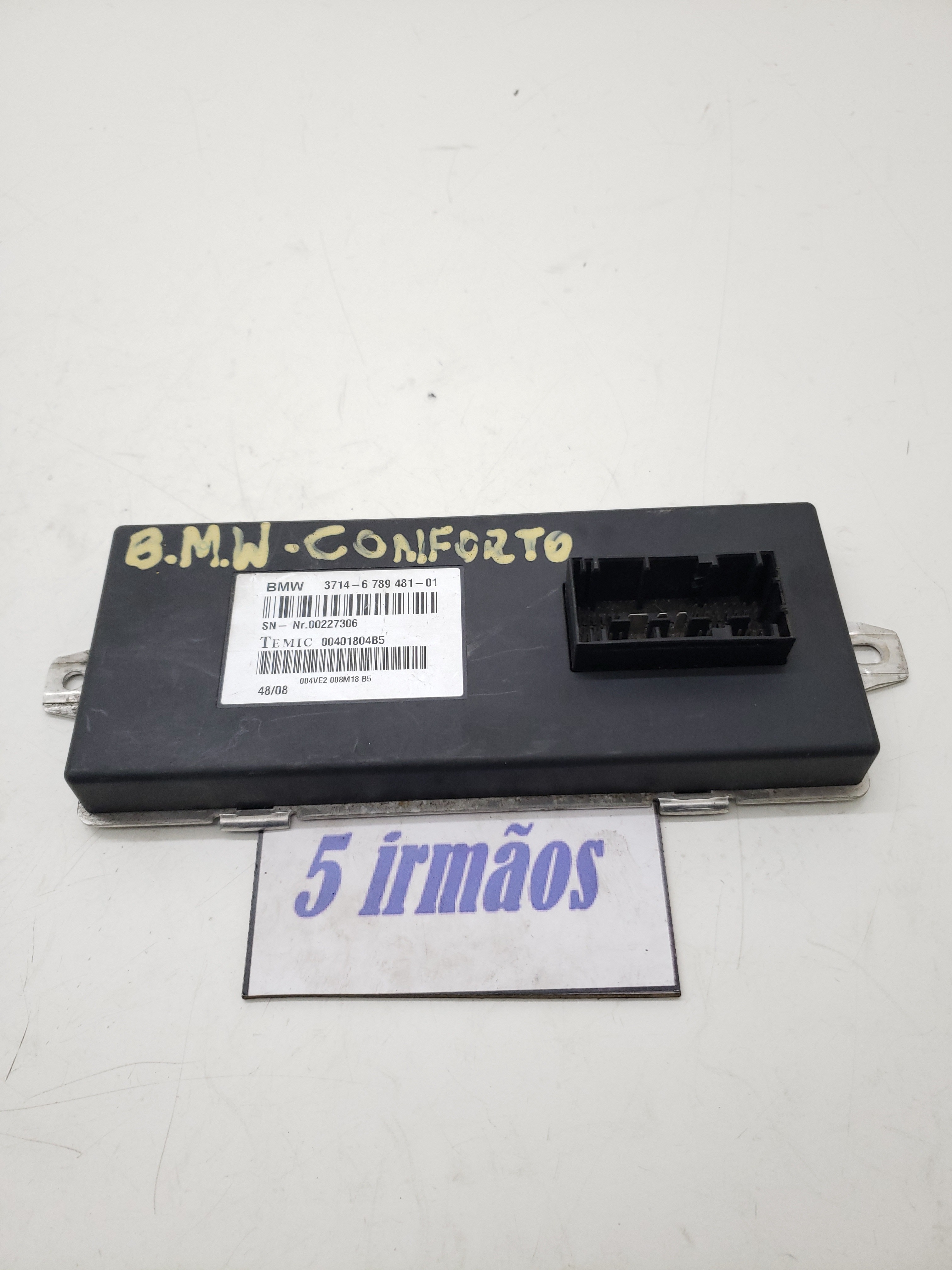 Módulo Unidade Controle Bmw X6 4.4 2009 N3714678948101