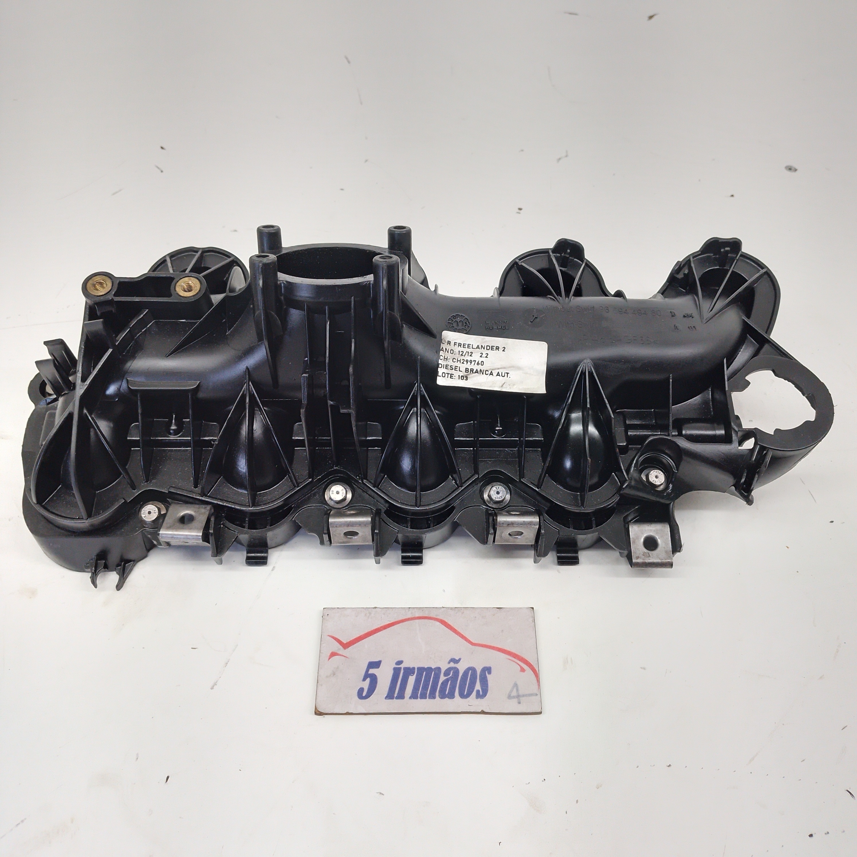 Coletor Admissão Freelander 2 2.2 Turbo Diesel 2011 2012