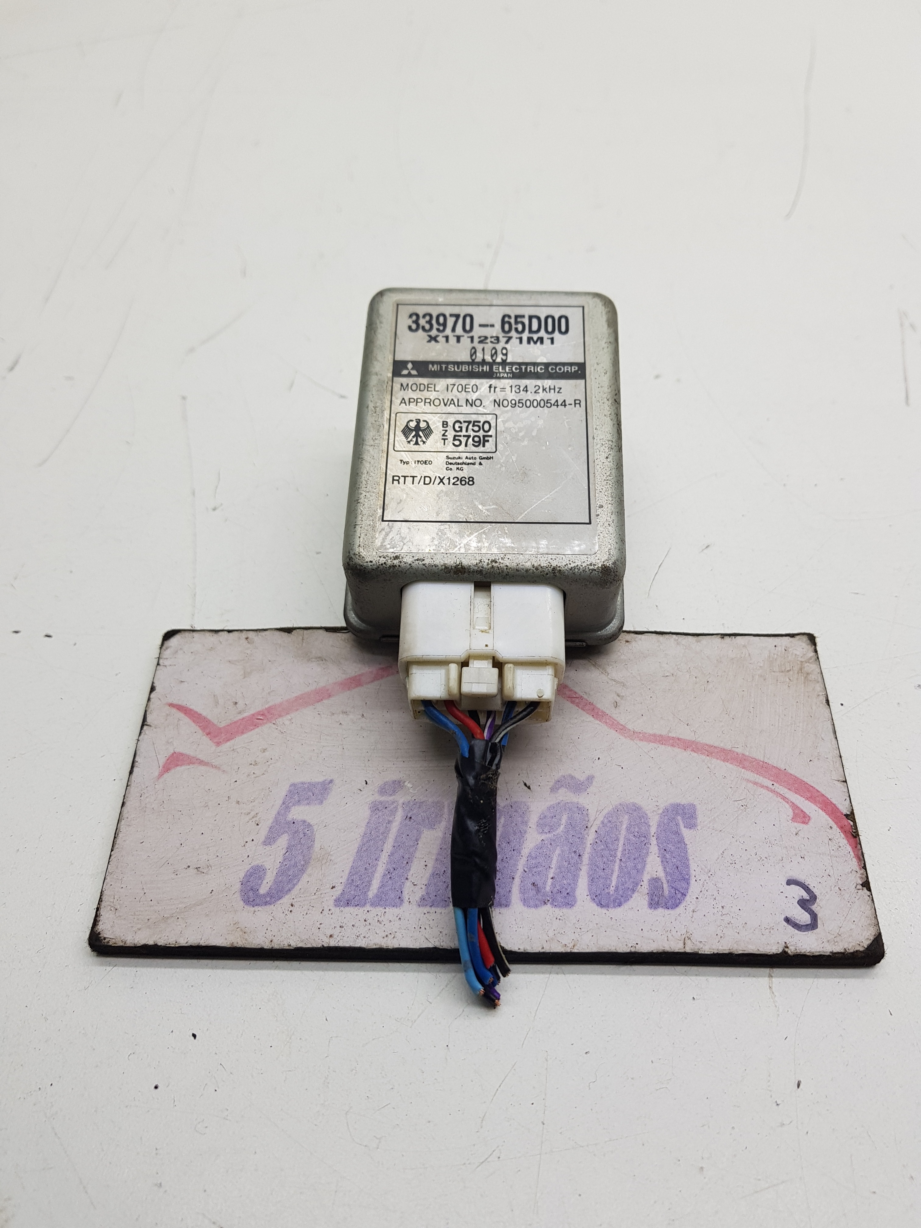 Módulo Imobilizador Gm Tracker 2.0 2001 Nº3397065d00