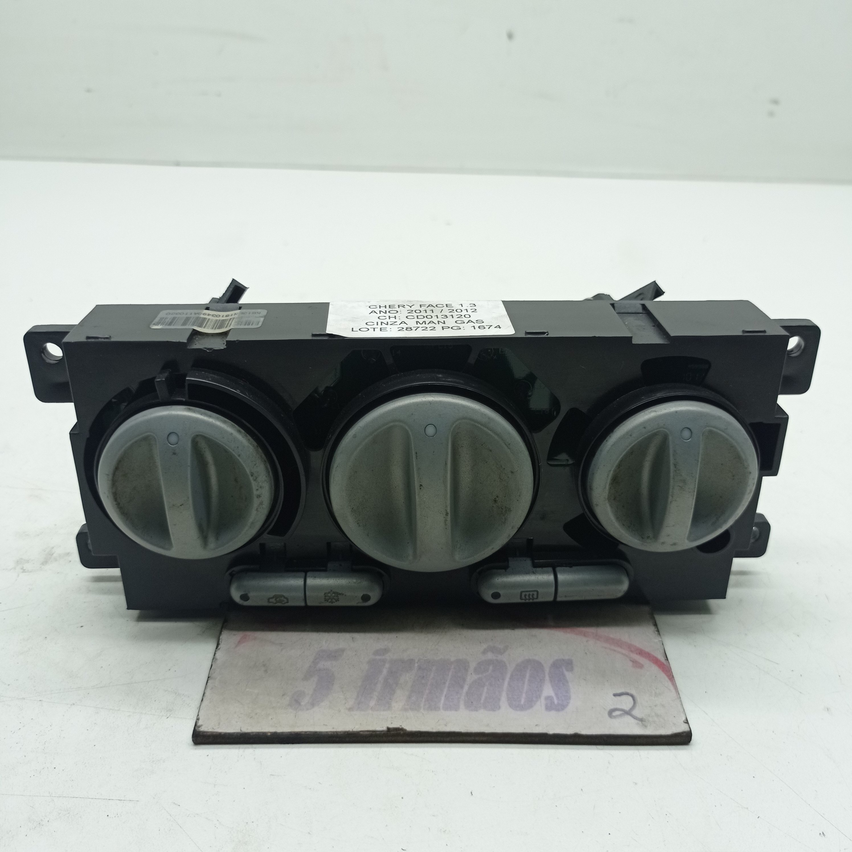 Comando Ar Condicionado Chery Face 1.3 2011 / 2012