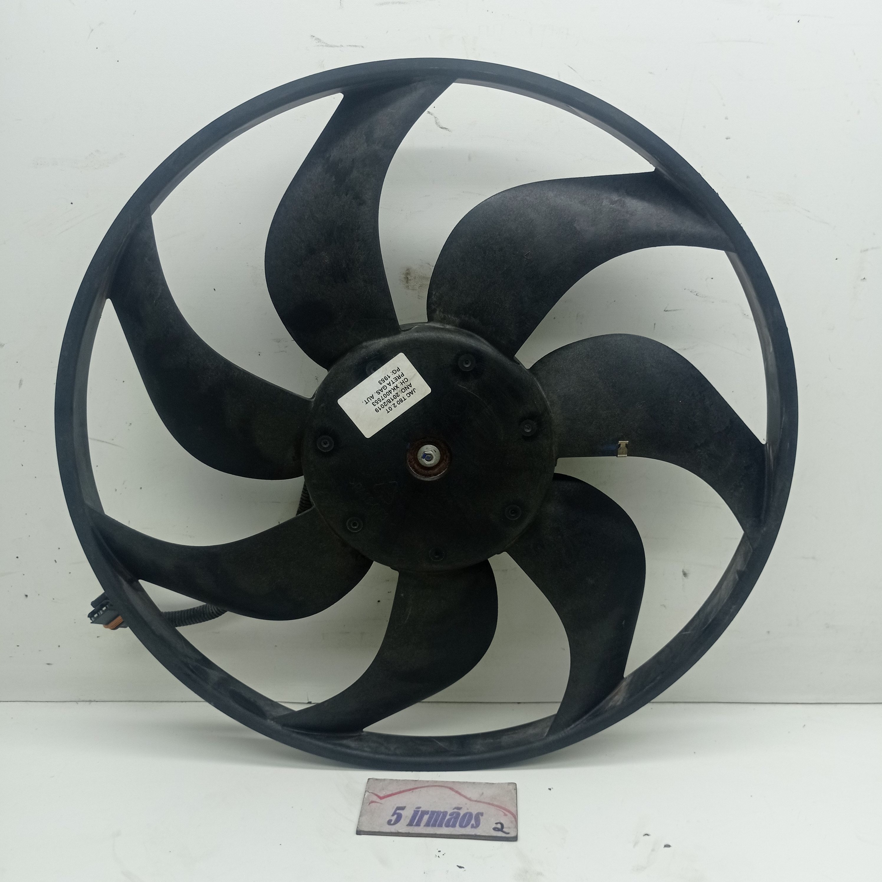 Ventoinha Radiador Jac T80 2.0 Turbo 2018 / 2019