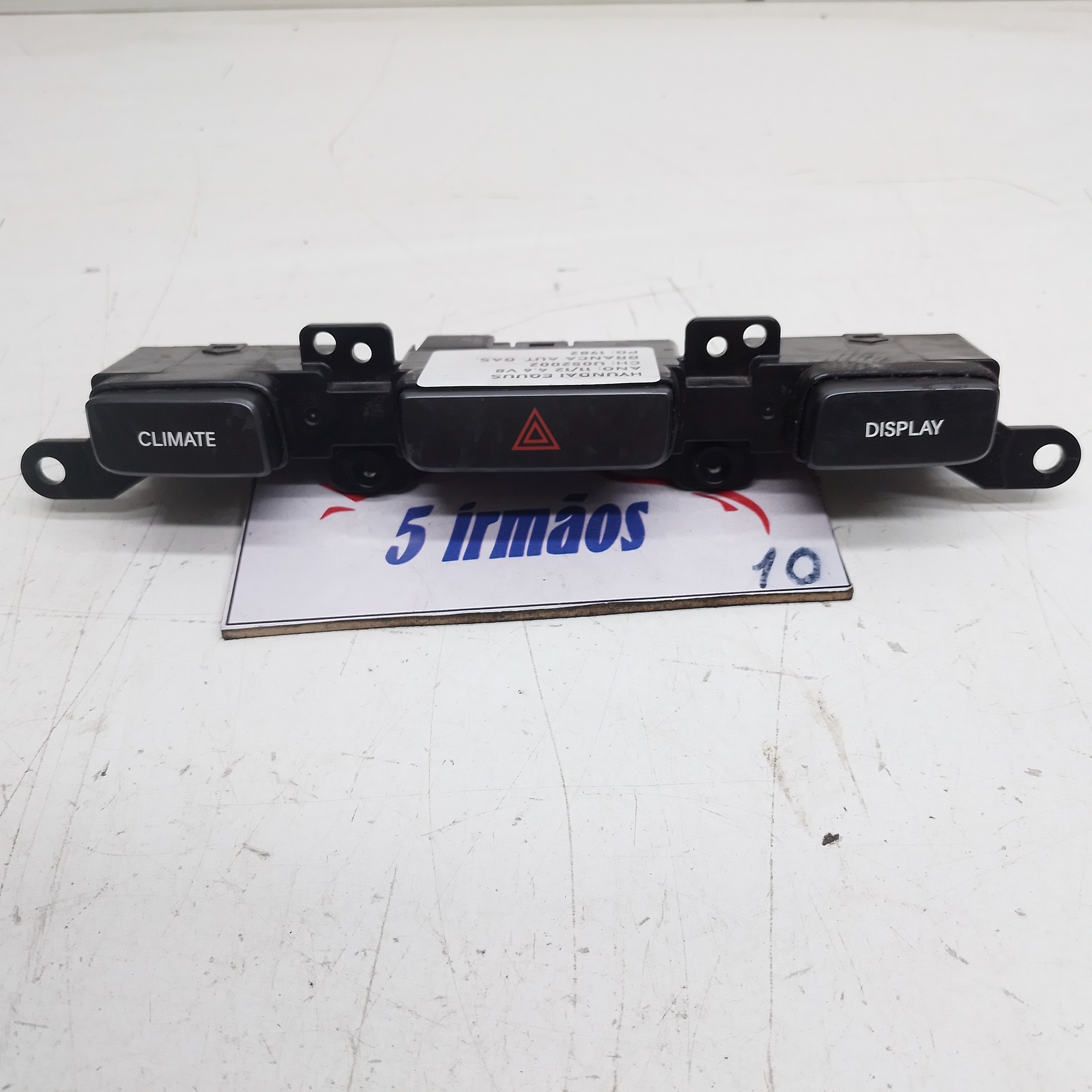Botão Pisca Alerta Hyundai Equus 4.6 V8 2012 / 2013
