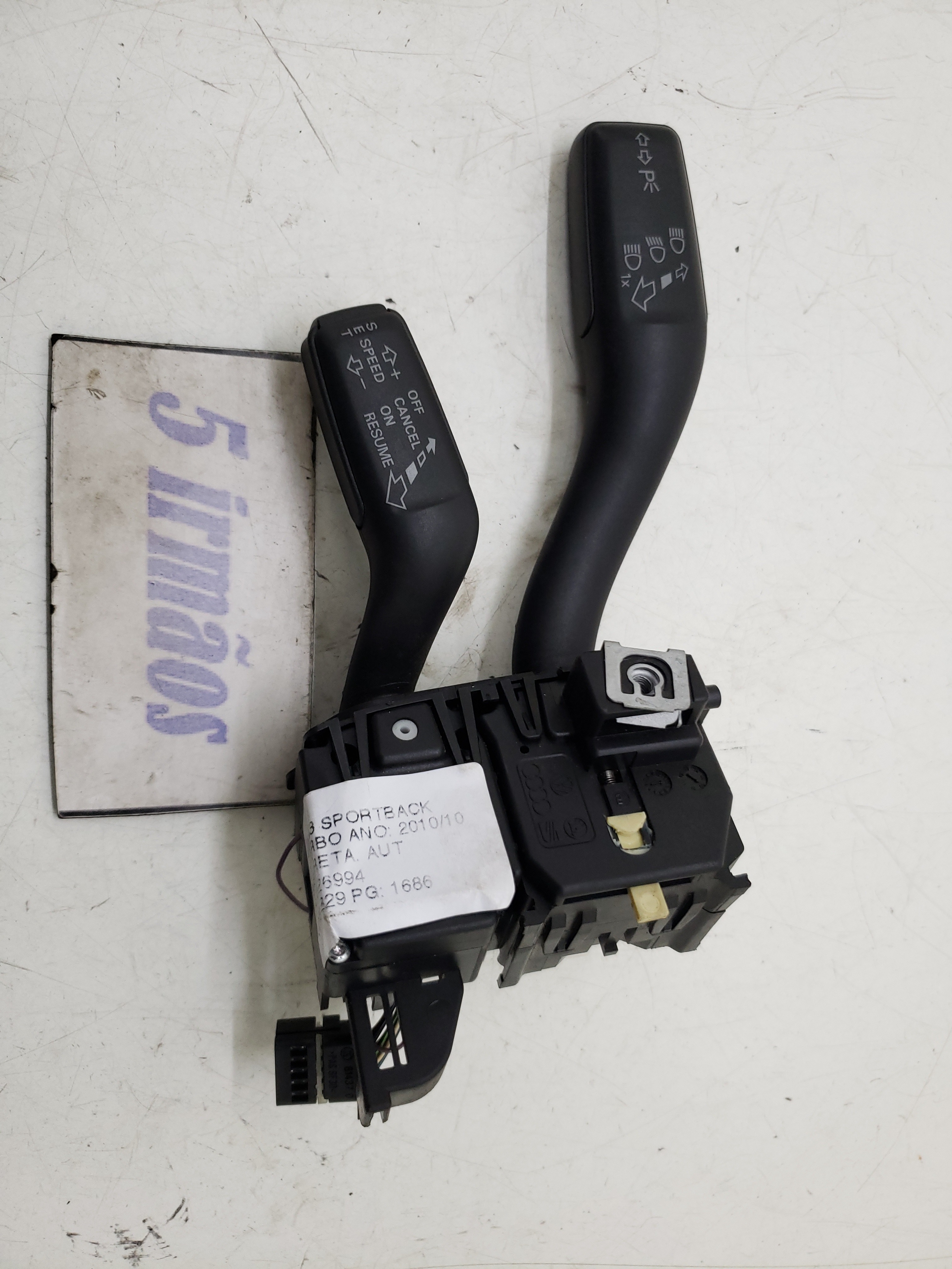 Chave Seta Piloto Automático Audi A3 2.0 2010 N8p0953513f