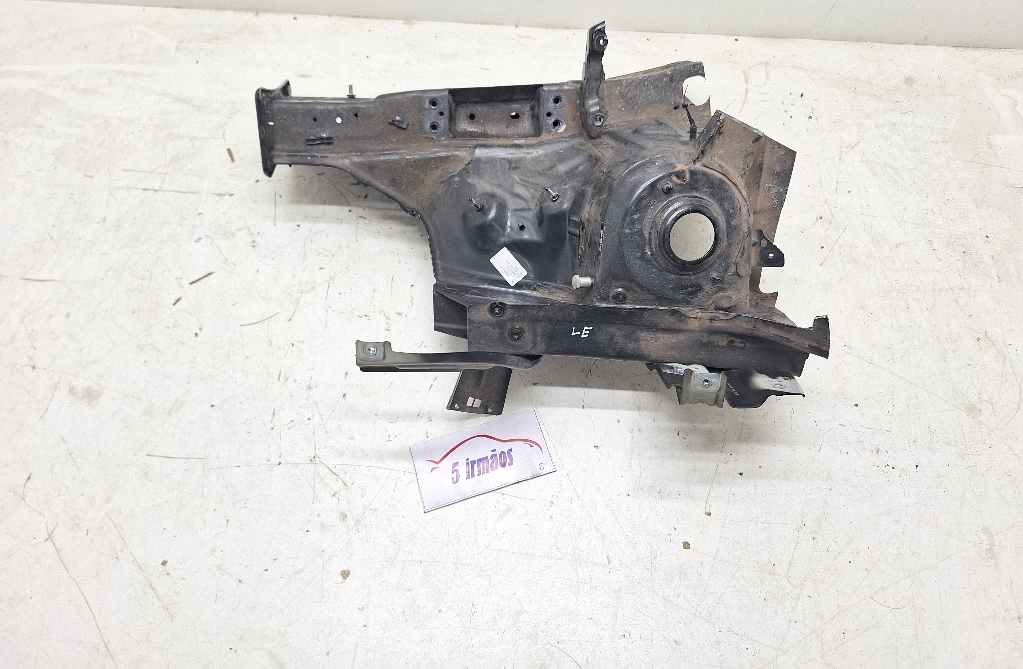 Longarina Esquerda Vw Tcross 1.4 Highline 2020/ 2021