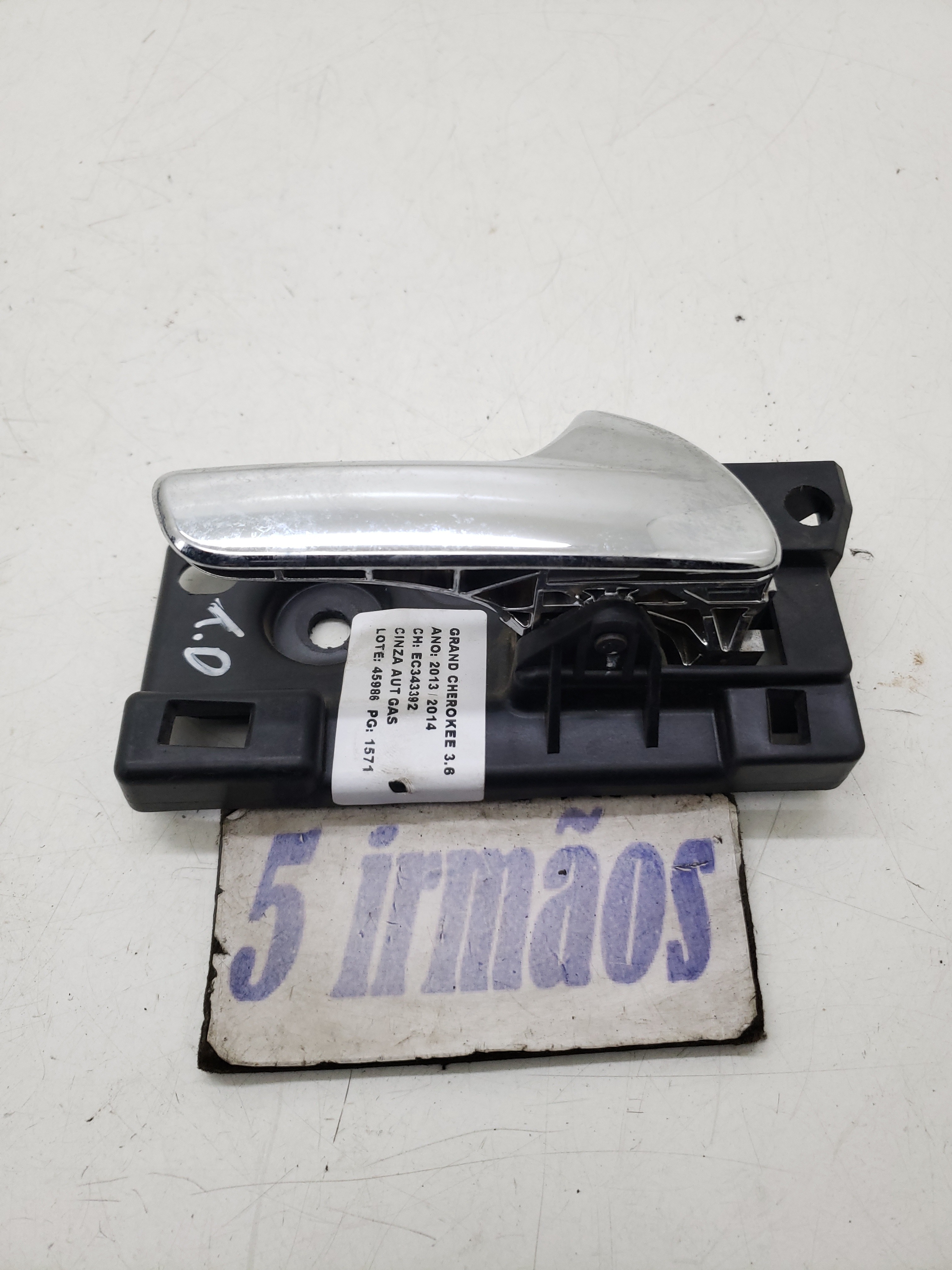 Maçaneta Interna Traseira Direita Jeep Cherokee 3.6 V6 2014