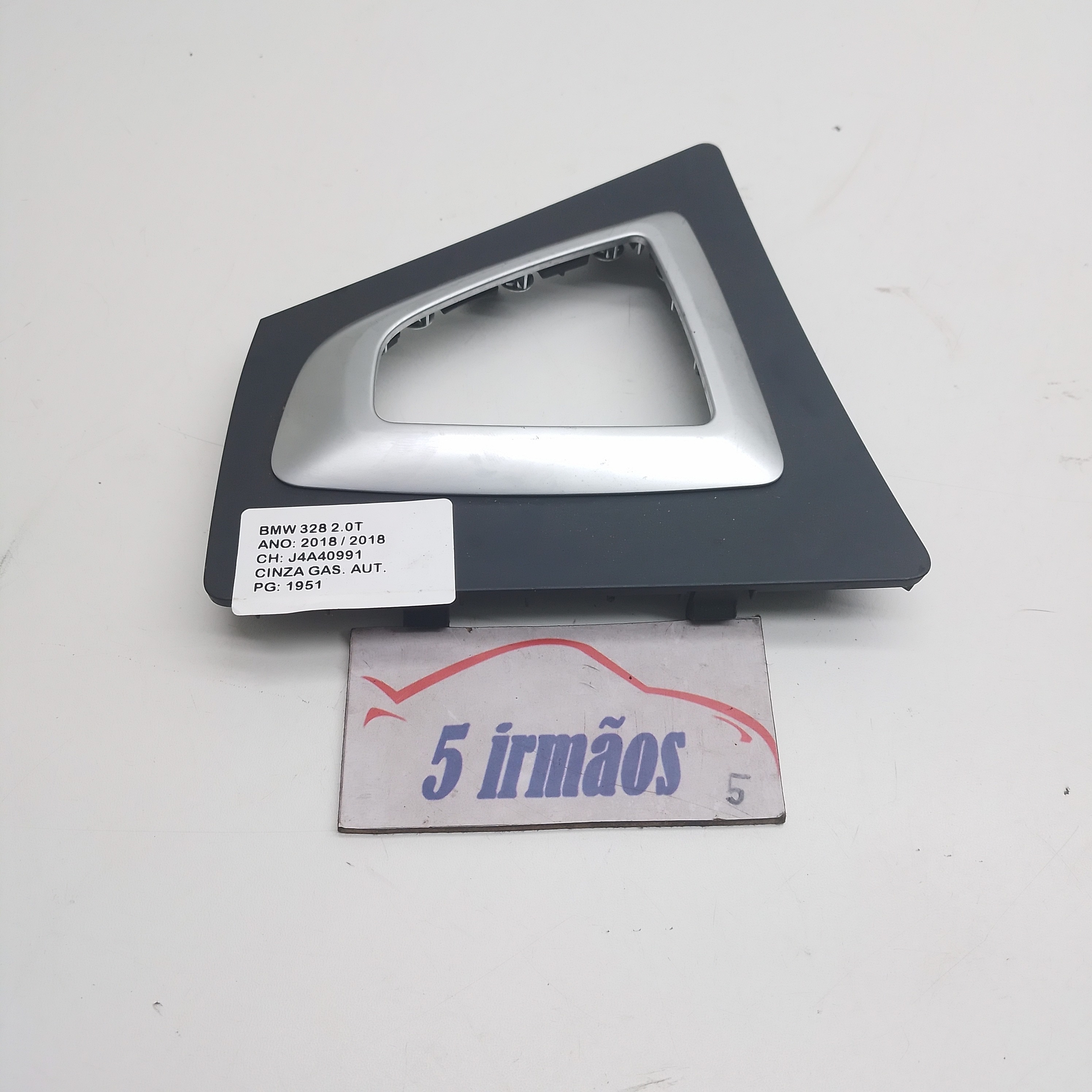 Moldura Alavanca Câmbio Bmw 328i 2.0 Turbo 2018