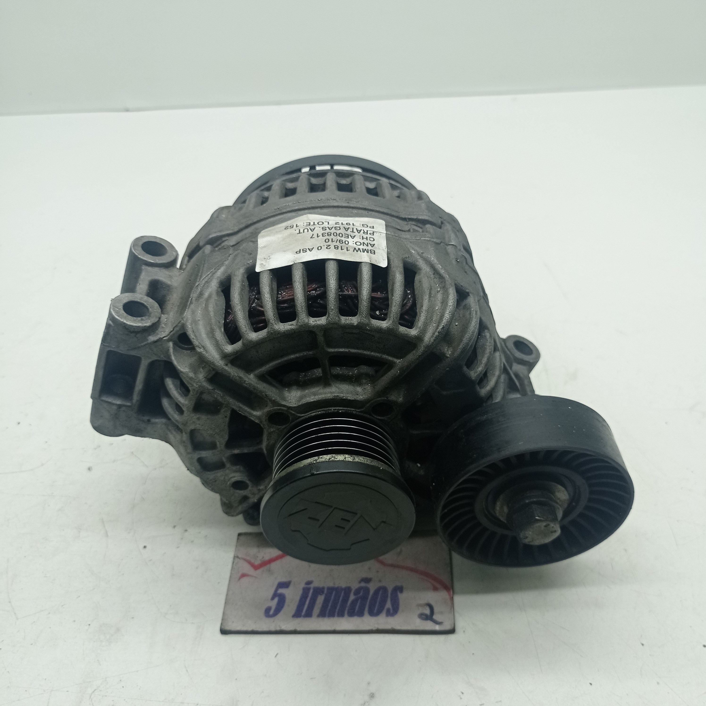 Alternador Bmw 118i 2.0 Asp 2009 / 2010 Nº753296608