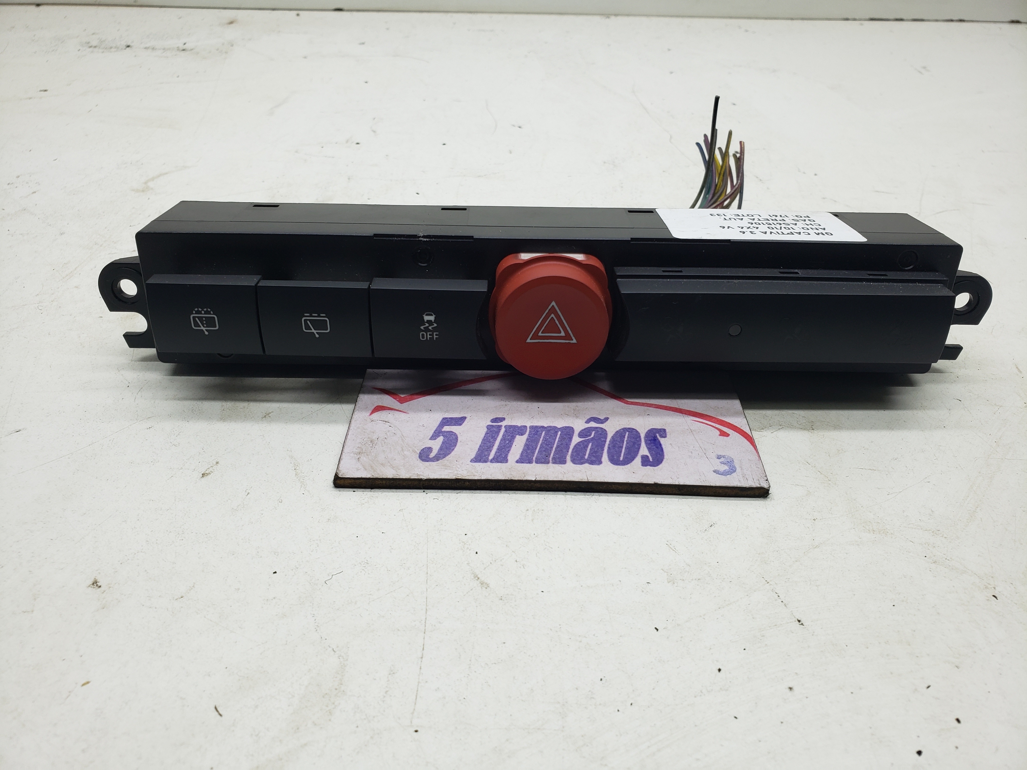 Botão Pisca Alerta C/comandos Gm Captiva 3.6 2010 N25874291