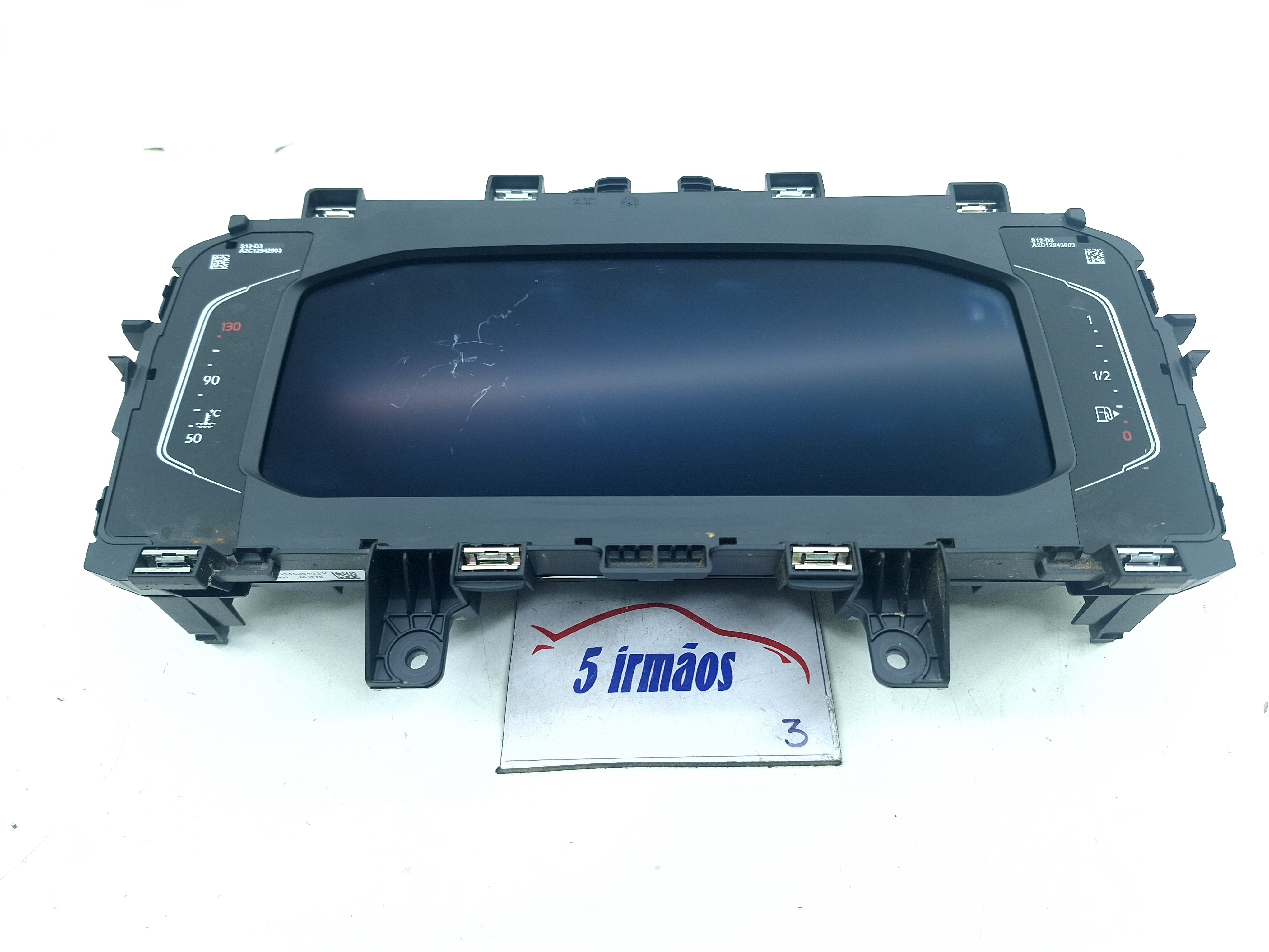 Painel Instrumentos Vw Tiguan 350 Tsi 2.0 2021 Preto