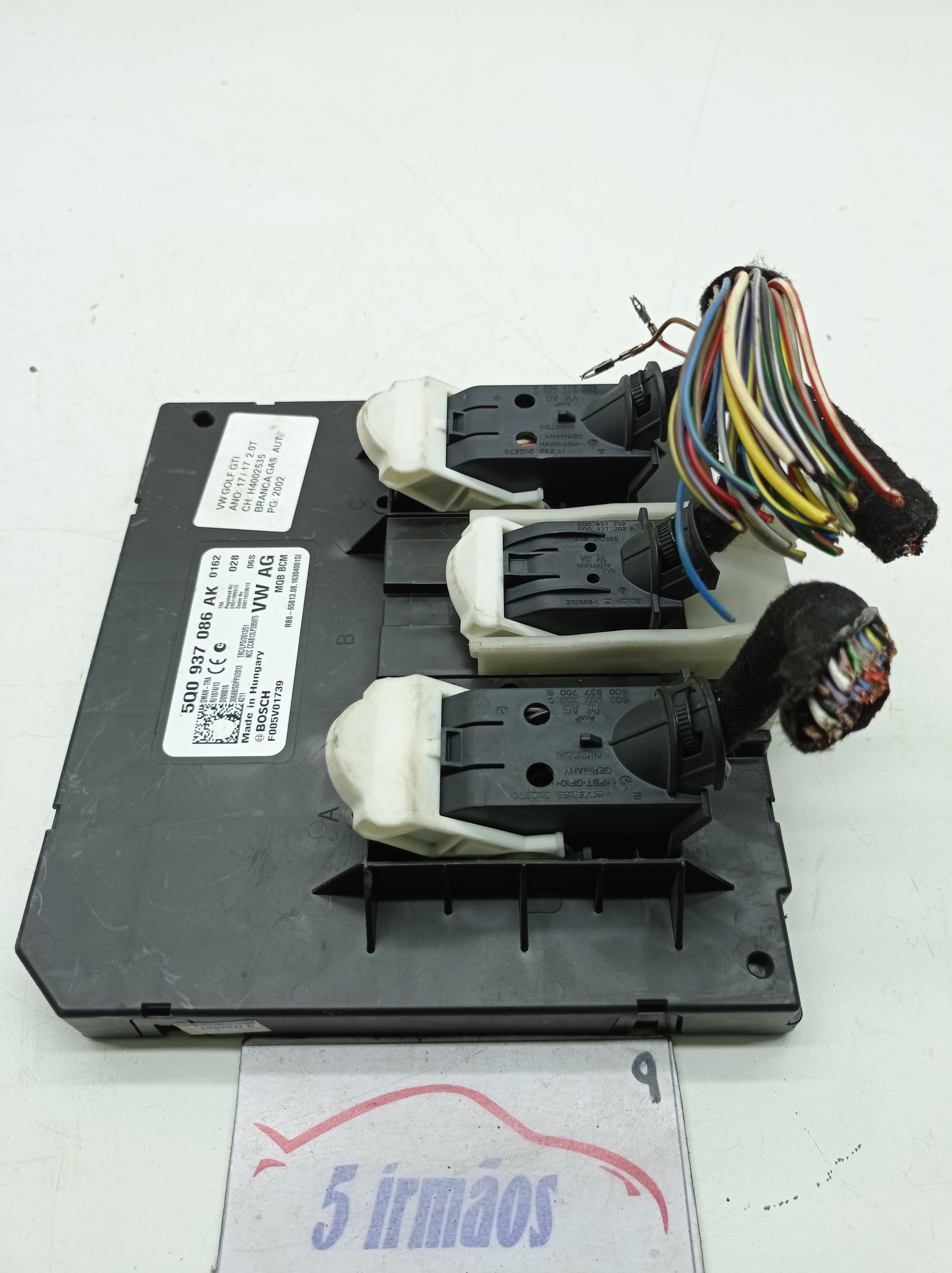 Módulo Conforto Bcm Vw Golf Gti 2.0 2017 Nº5q0937086ak