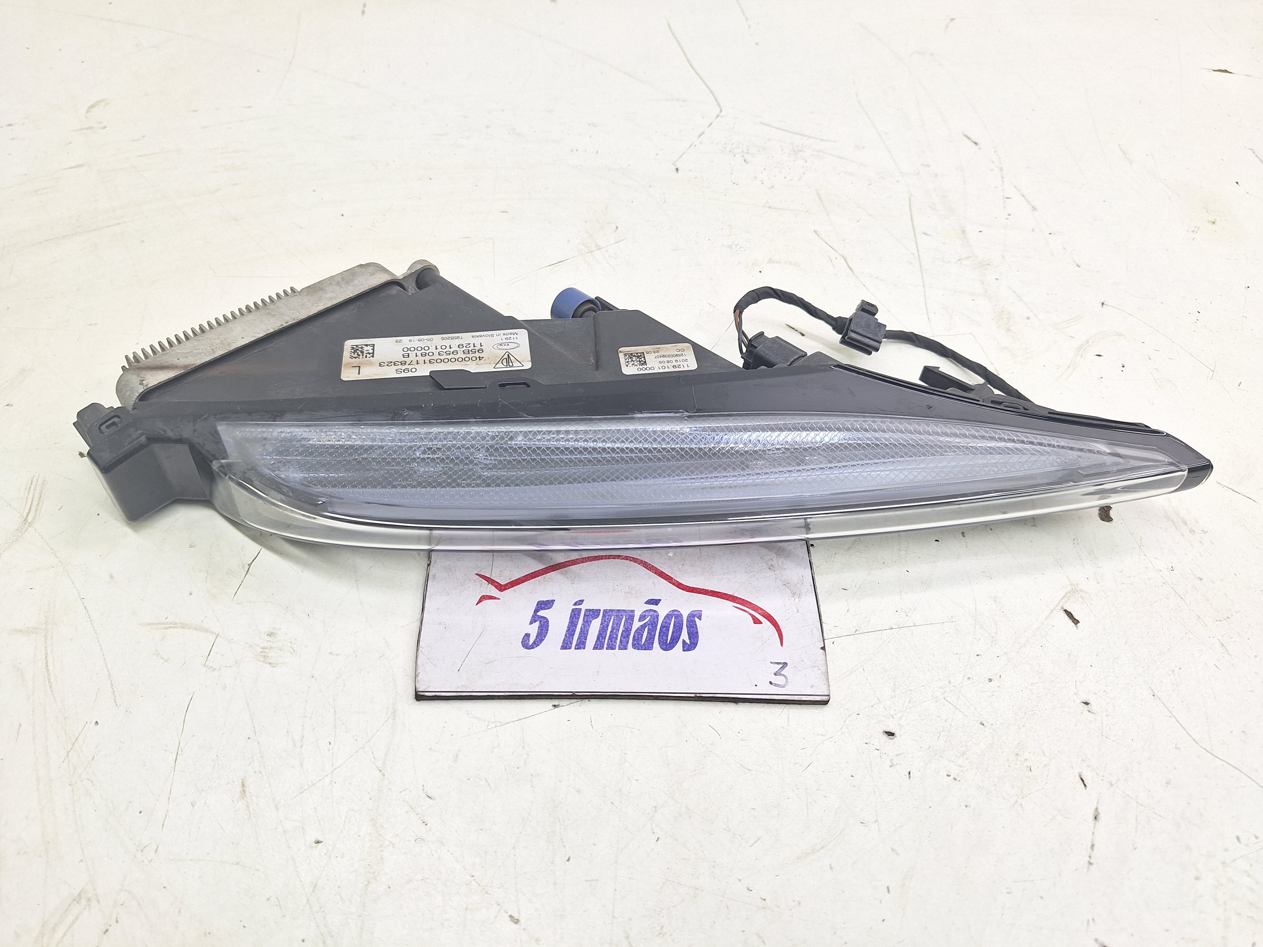 Farol Milha / Pisca Porsche Macan 2.0 2019 / 2020 Branco