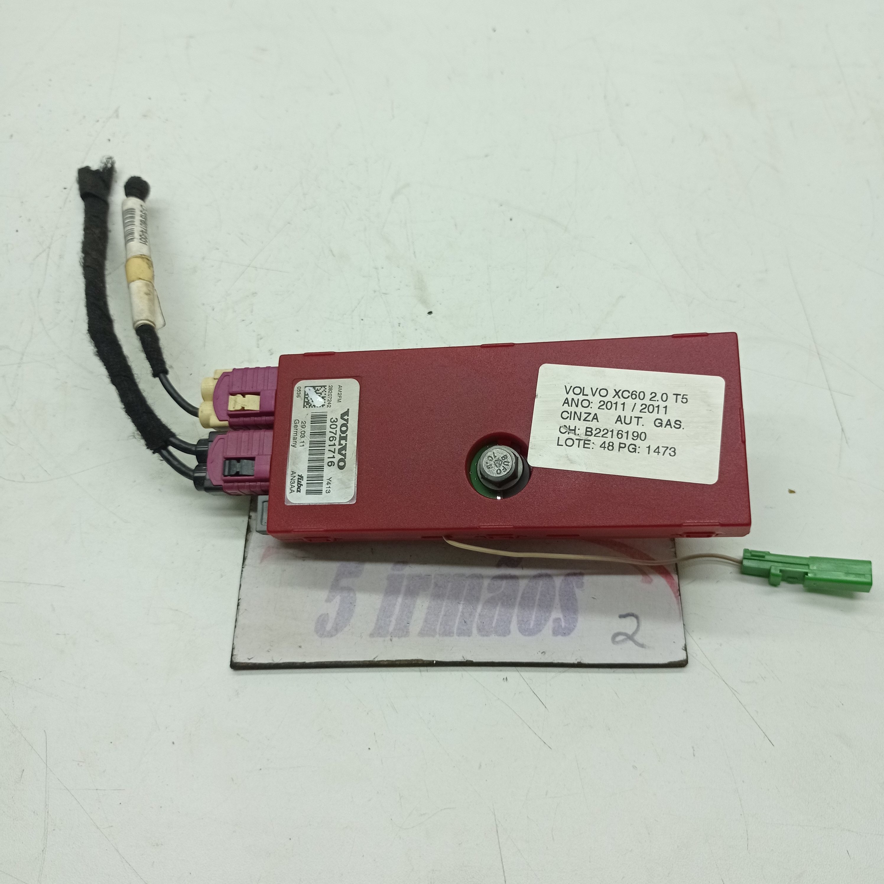 Módulo Amplificador Antena Volvo Xc60 2.0 T5 2010 / 2011