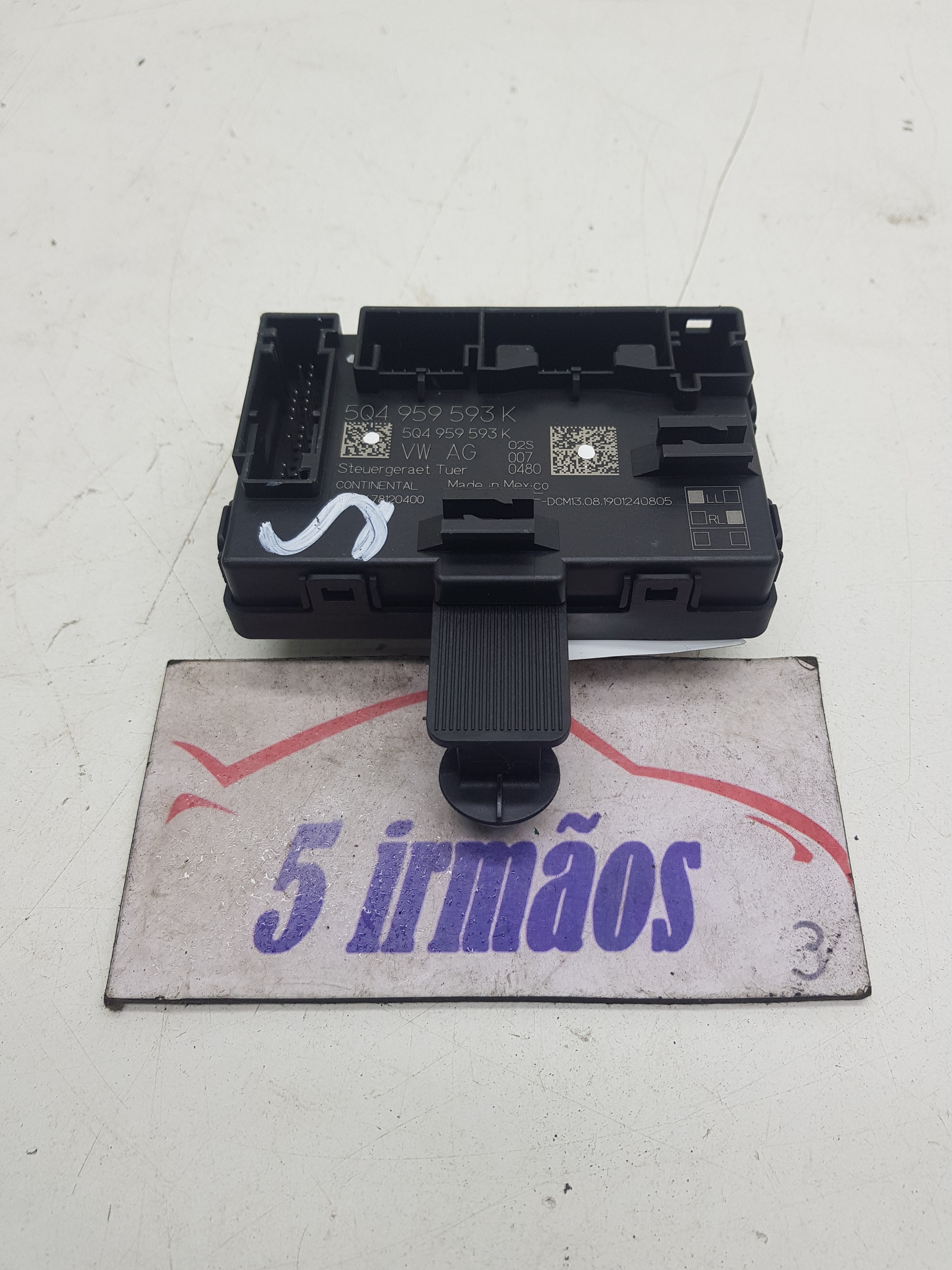 Módulo Porta Dianteira Esquerda Vw Tiguan 350 2.0 2020