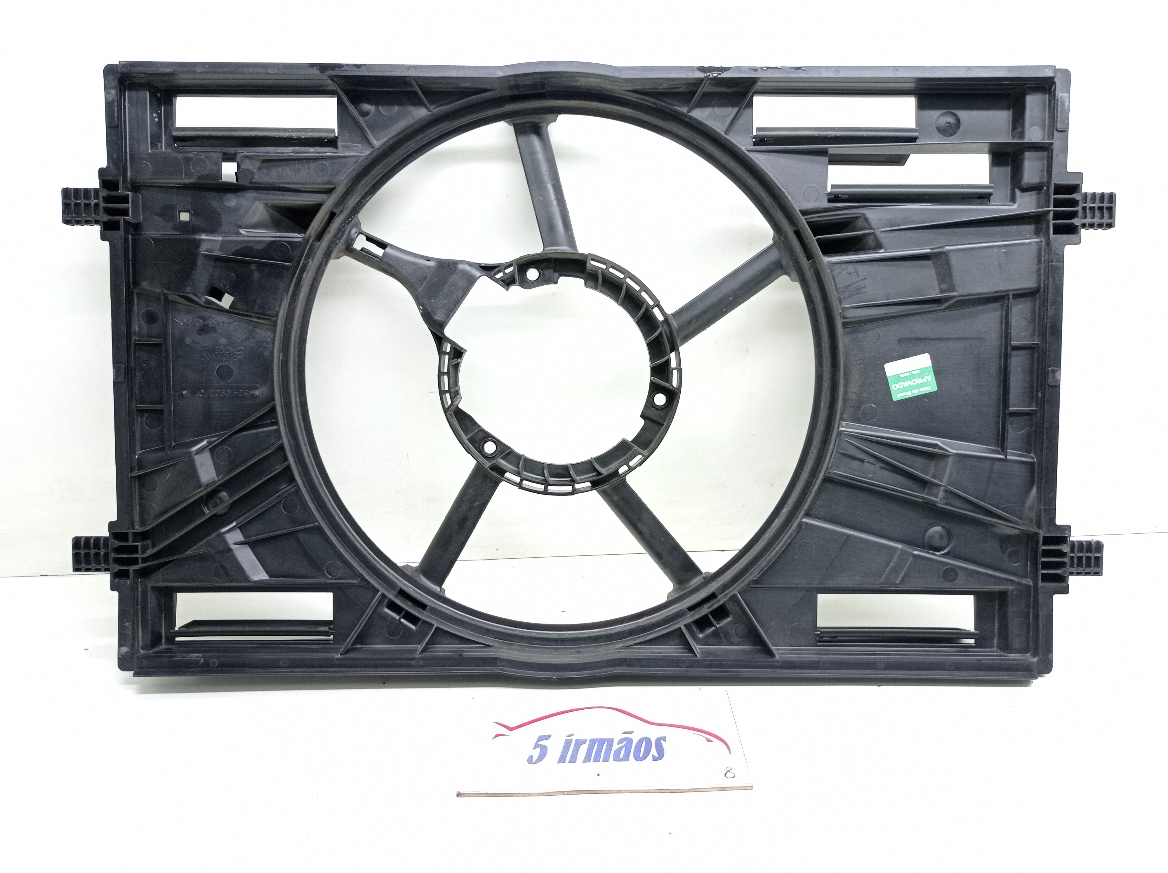 Defletor Ventoinha Radiador Vw Tcross 1.4 2021 N5020973