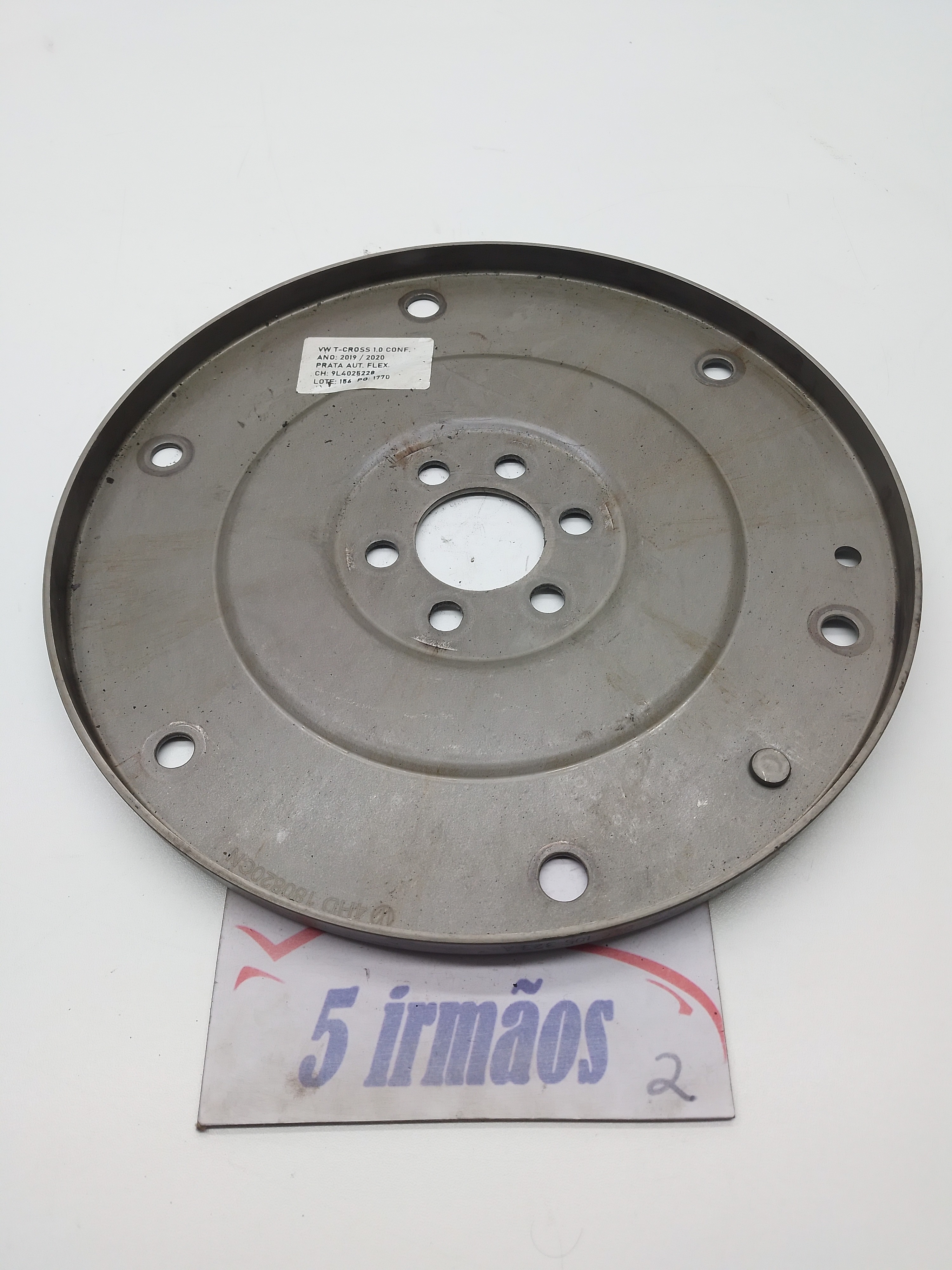 Flex Plate Suporte Volante Motor Vw Tcross Tsi 1.0 2020 2021