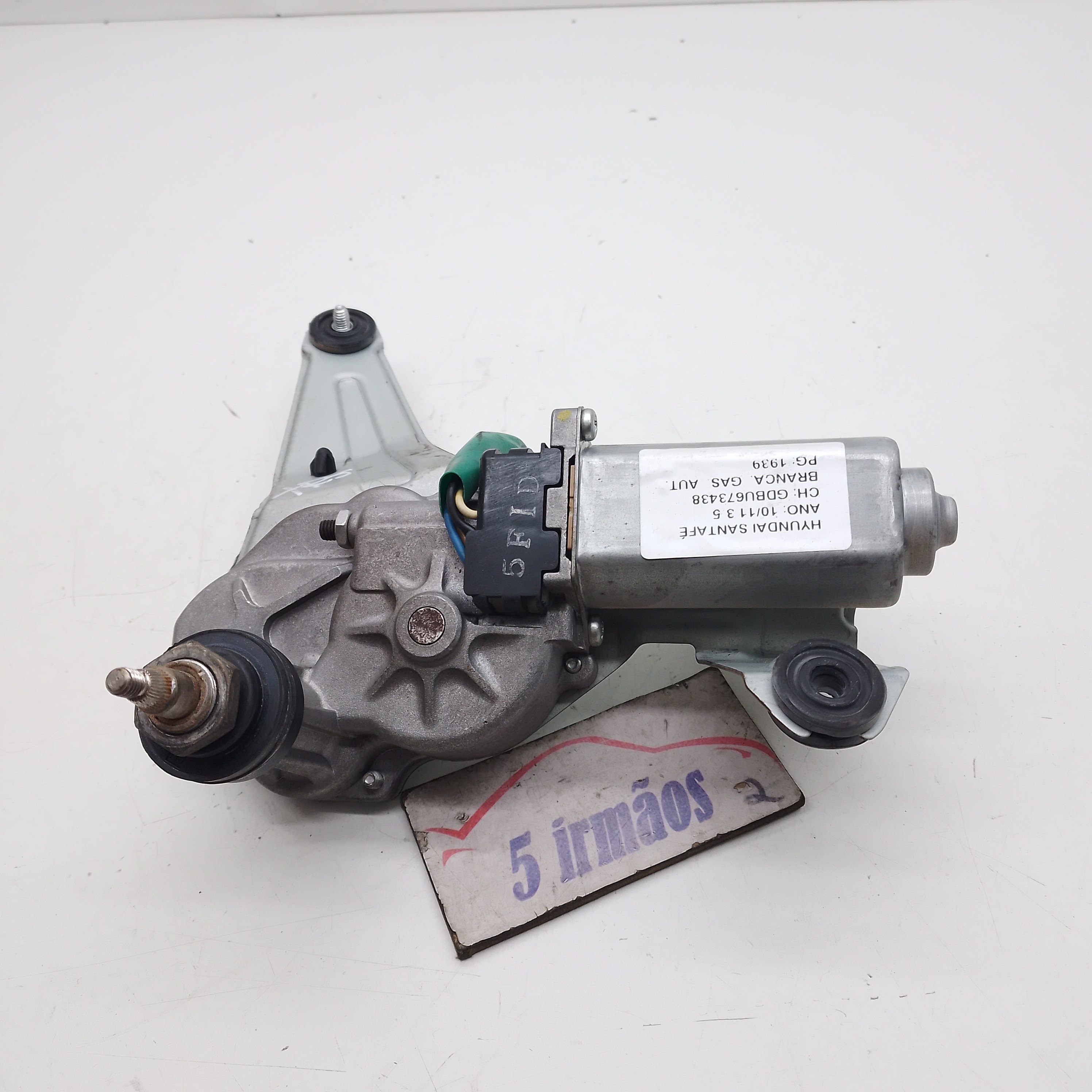 Motor Limpador Vigia Traseiro Hyundai Santa Fé 3.5 2010 2011