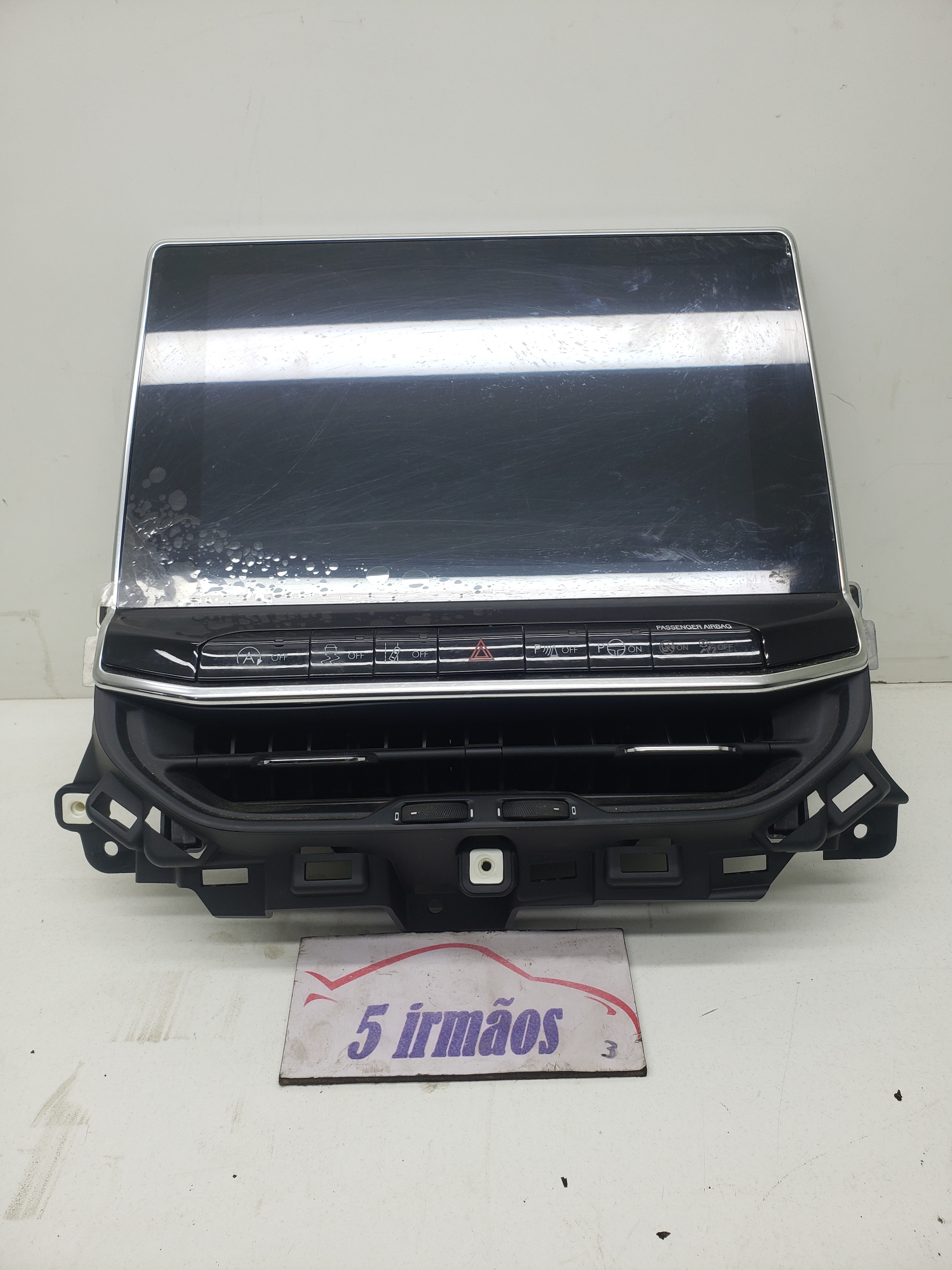 Visor Multimidia Botão Pisca Jeep Commander 1.3 2021 2022
